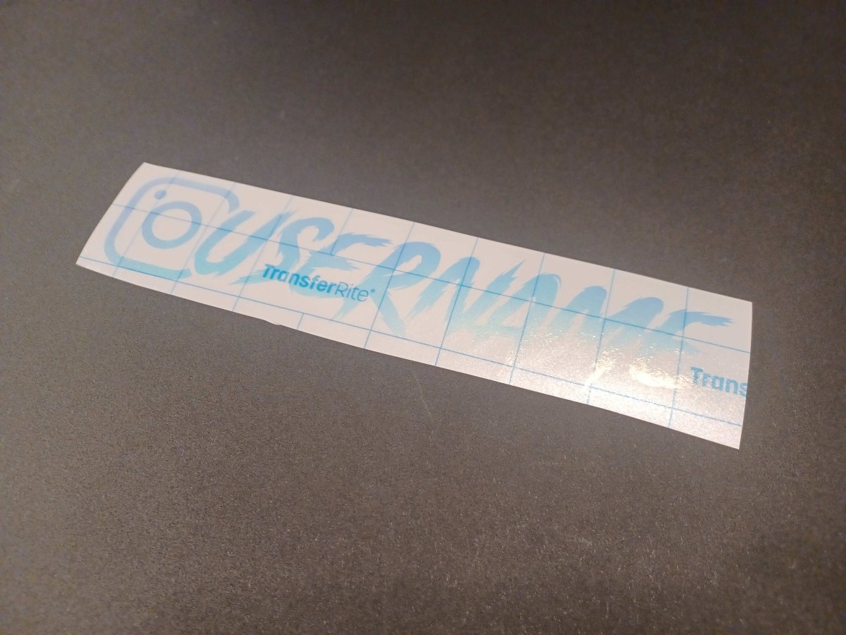 Opal Holographic Custom Instagram Decal Vinyl Sticker - Rising Sun Decals - Opal Holographic Custom Instagram Decal Vinyl Sticker