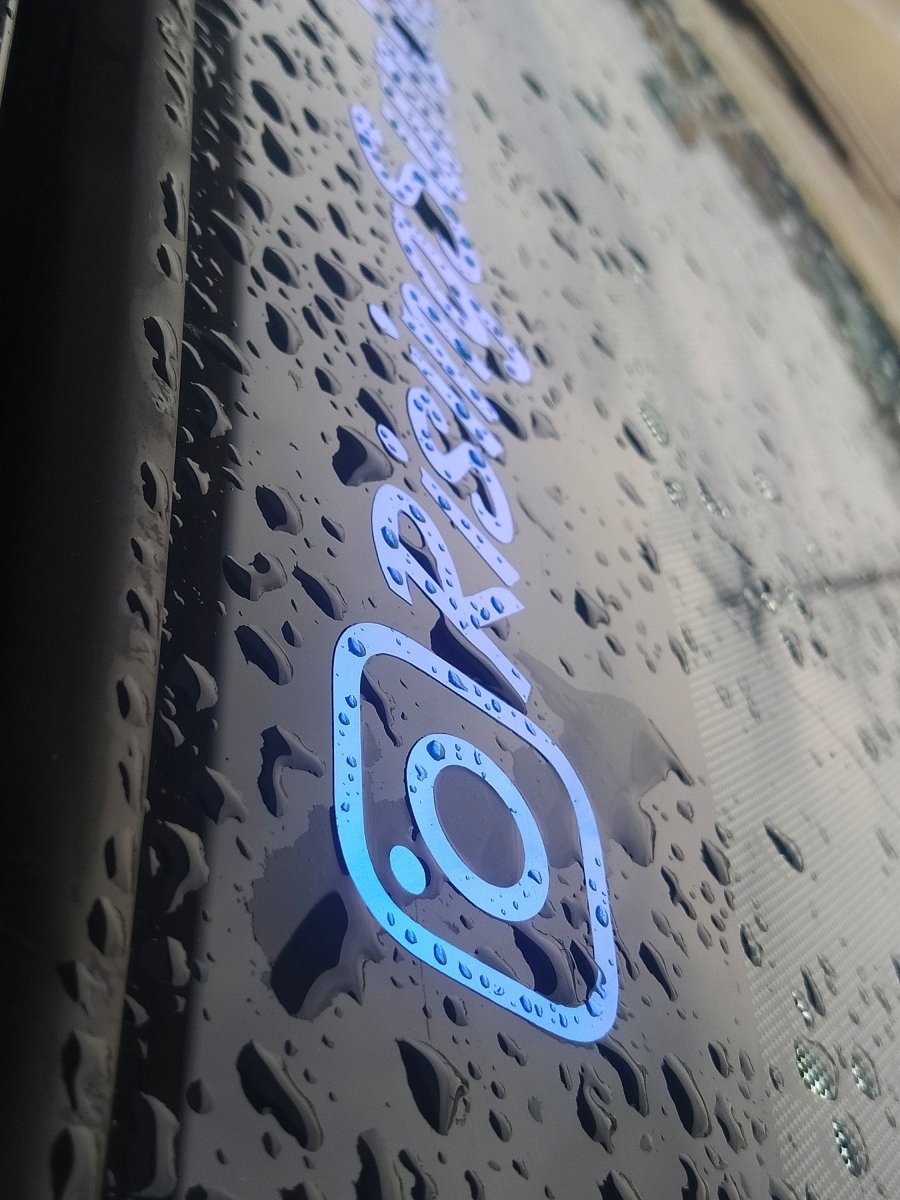 Custom Instagram Social Media Vinyl Decal, LARGE FORMAT Available - Rising Sun Decals - Custom Instagram Social Media Vinyl Decal, LARGE FORMAT Available