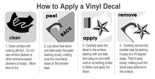 Premium Red Instagram Name Vinyl Decal - Rising Sun Decals - Premium Red Instagram Name Vinyl Decal