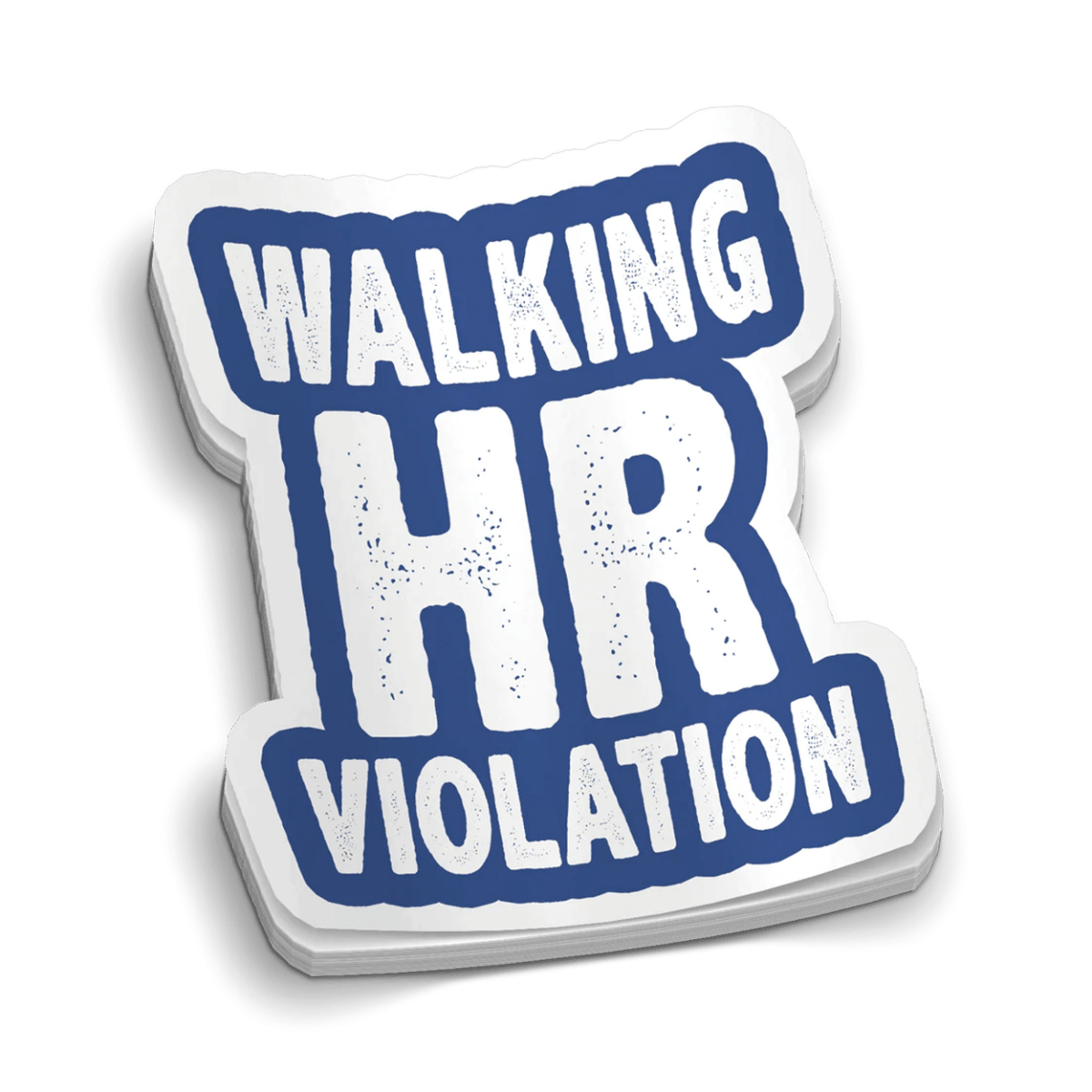 HR Violation Hard Hat Decal - Rising Sun Decals - HR Violation Hard Hat Decal