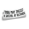 Satchel Of Richards Hard Hat Decal - Rising Sun Decals - Satchel Of Richards Hard Hat Decal