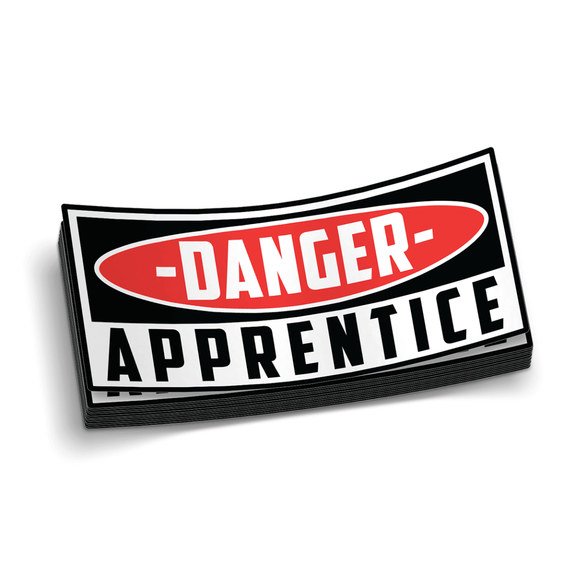 Danger Apprentice Decal - Rising Sun Decals - Danger Apprentice Decal