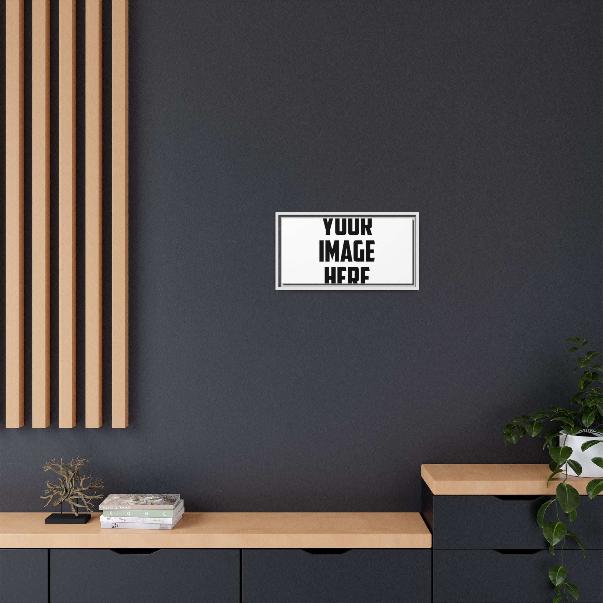 Matte Canvas, Framed (Multi-color)