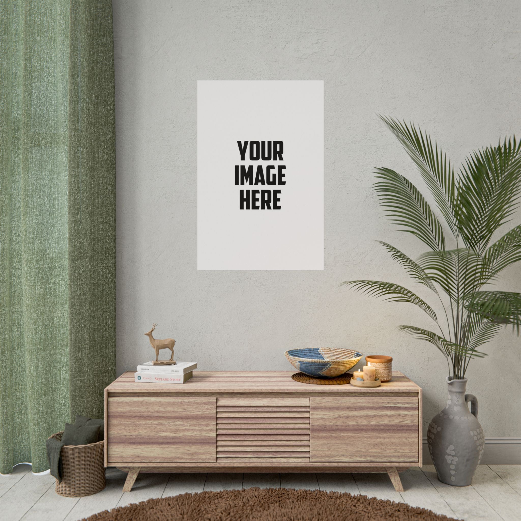 Rolled Poster Print – Custom Your Image Here Wall Art (High‑Quality Rolled Poster)