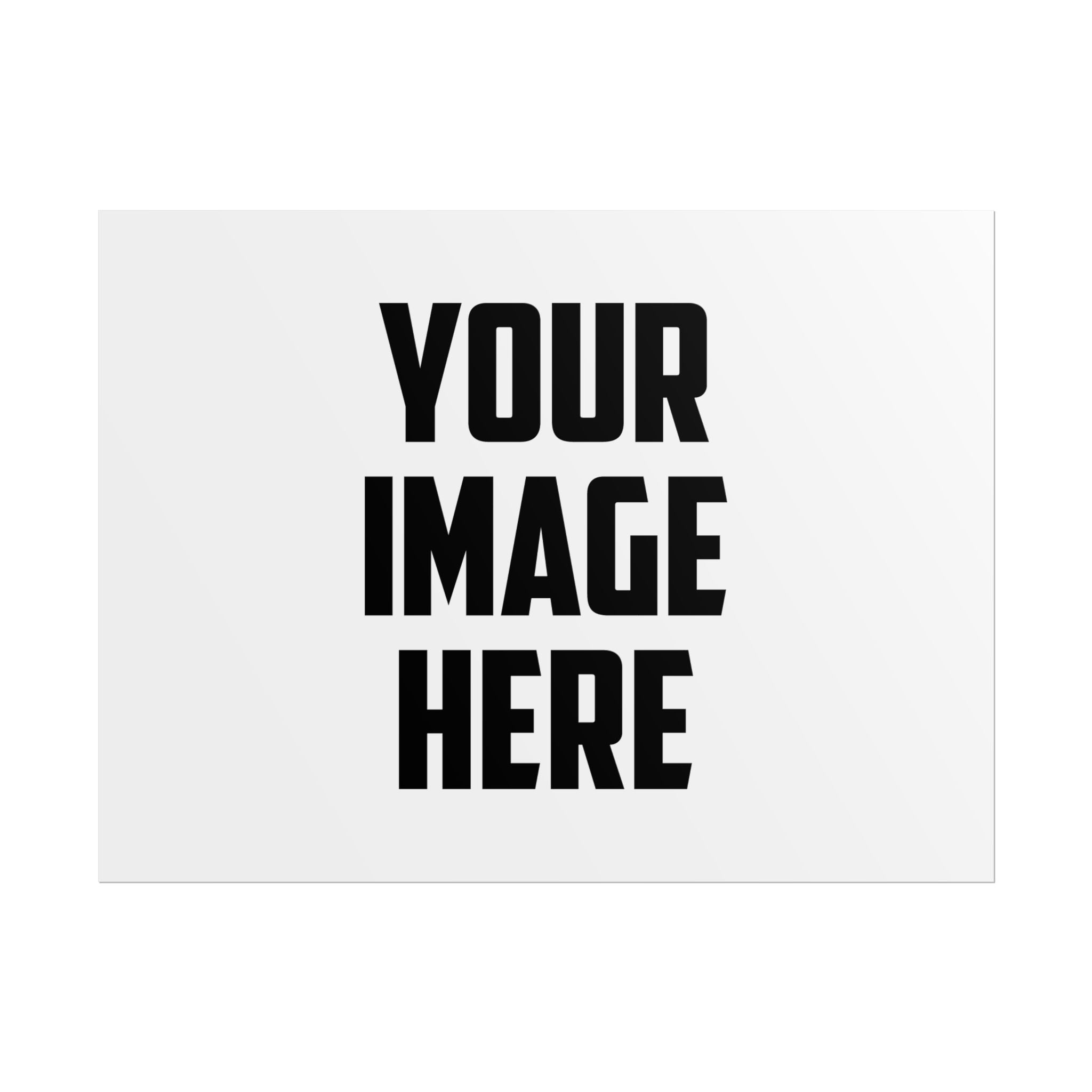 Rolled Poster Print – Custom Your Image Here Wall Art (High‑Quality Rolled Poster)