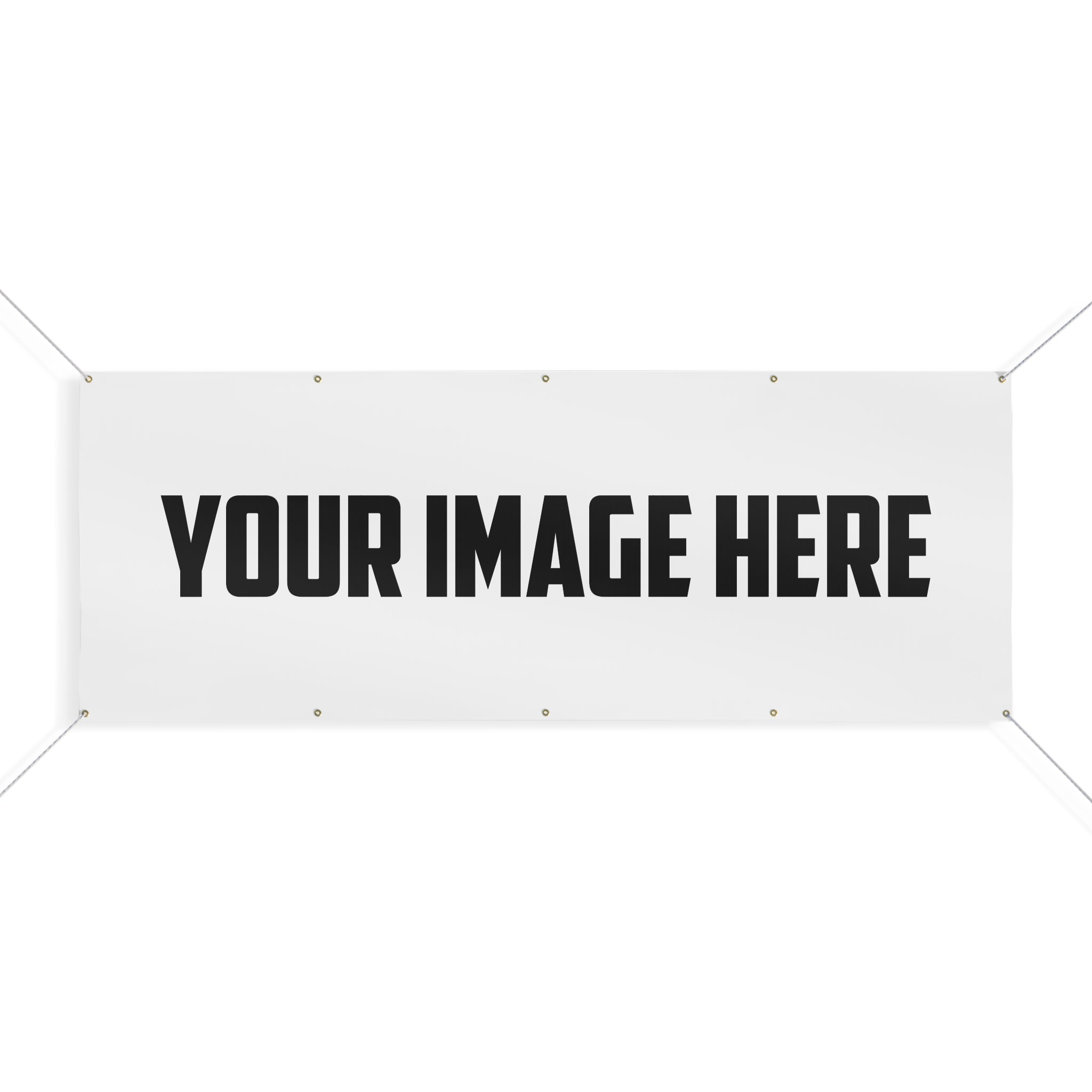Custom Matte Banner - Personalized Outdoor/Indoor Sign (Your Image Here)