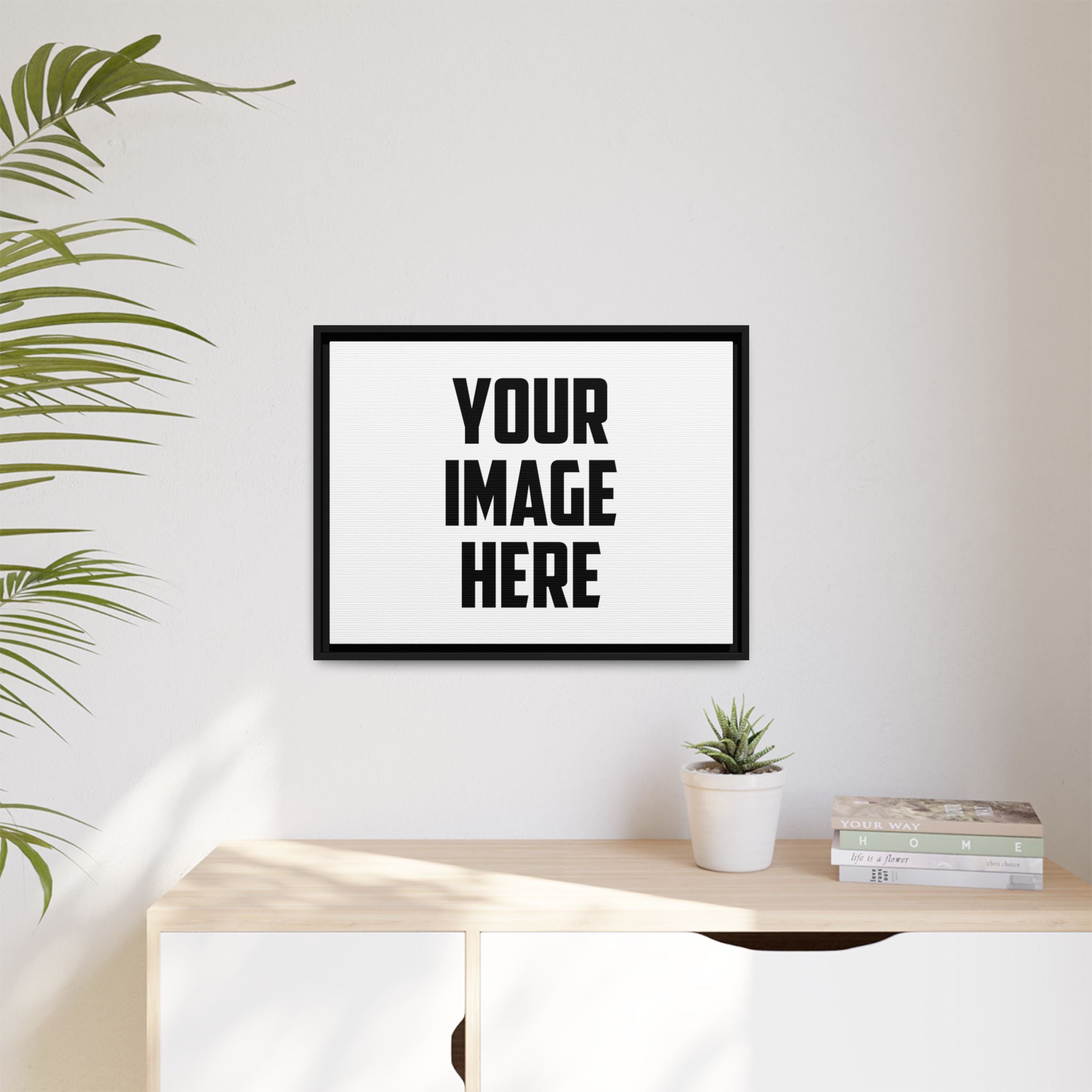 Matte Canvas, Framed (Multi-color)
