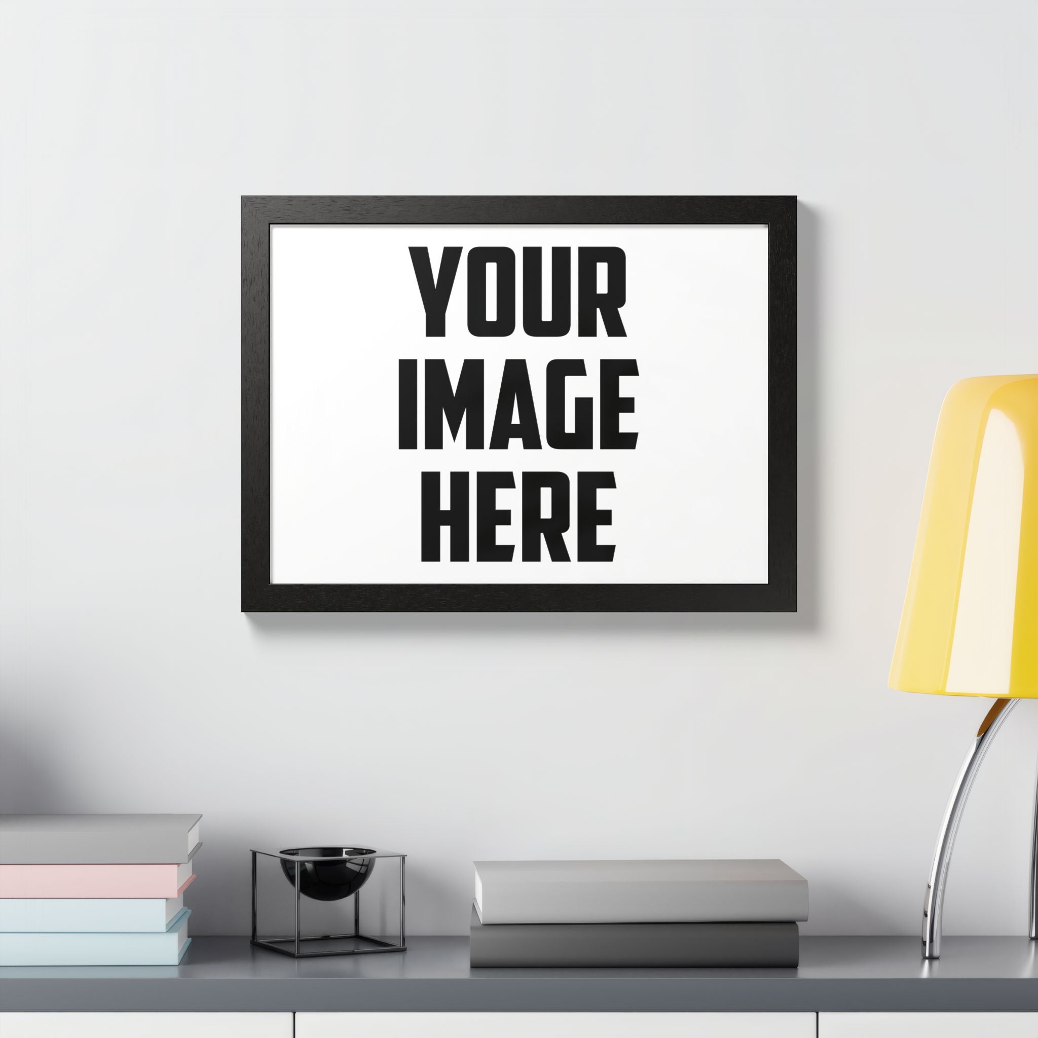 Framed Poster, Multi-Color
