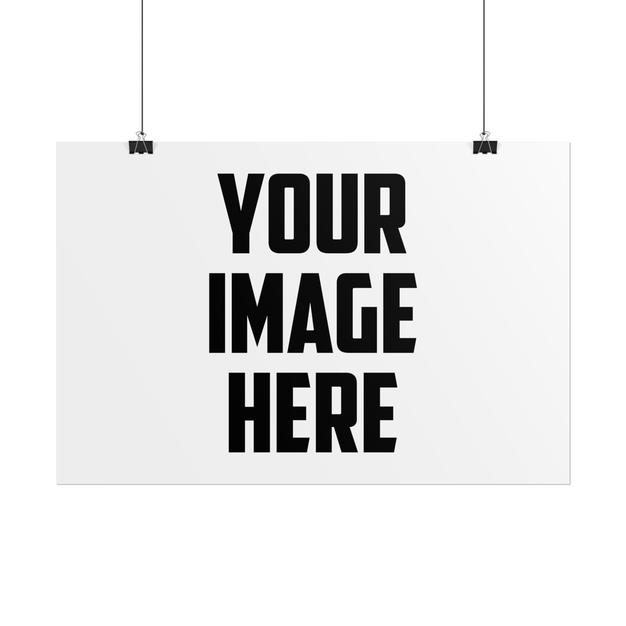 Rolled Poster Print – Custom Your Image Here Wall Art (High‑Quality Rolled Poster)