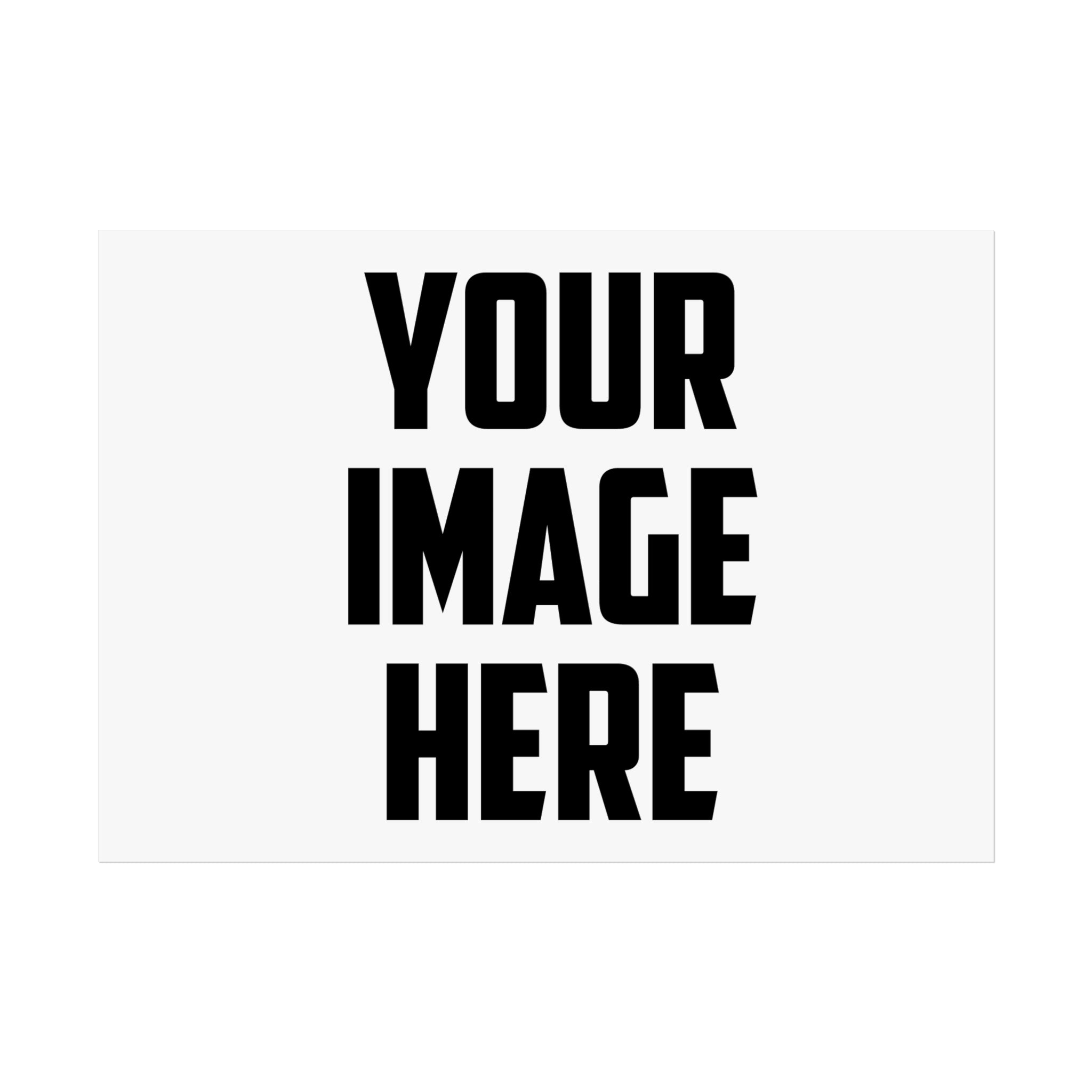 Fine Art Poster — Custom Vertical Wall Art Print (Your Image Here)