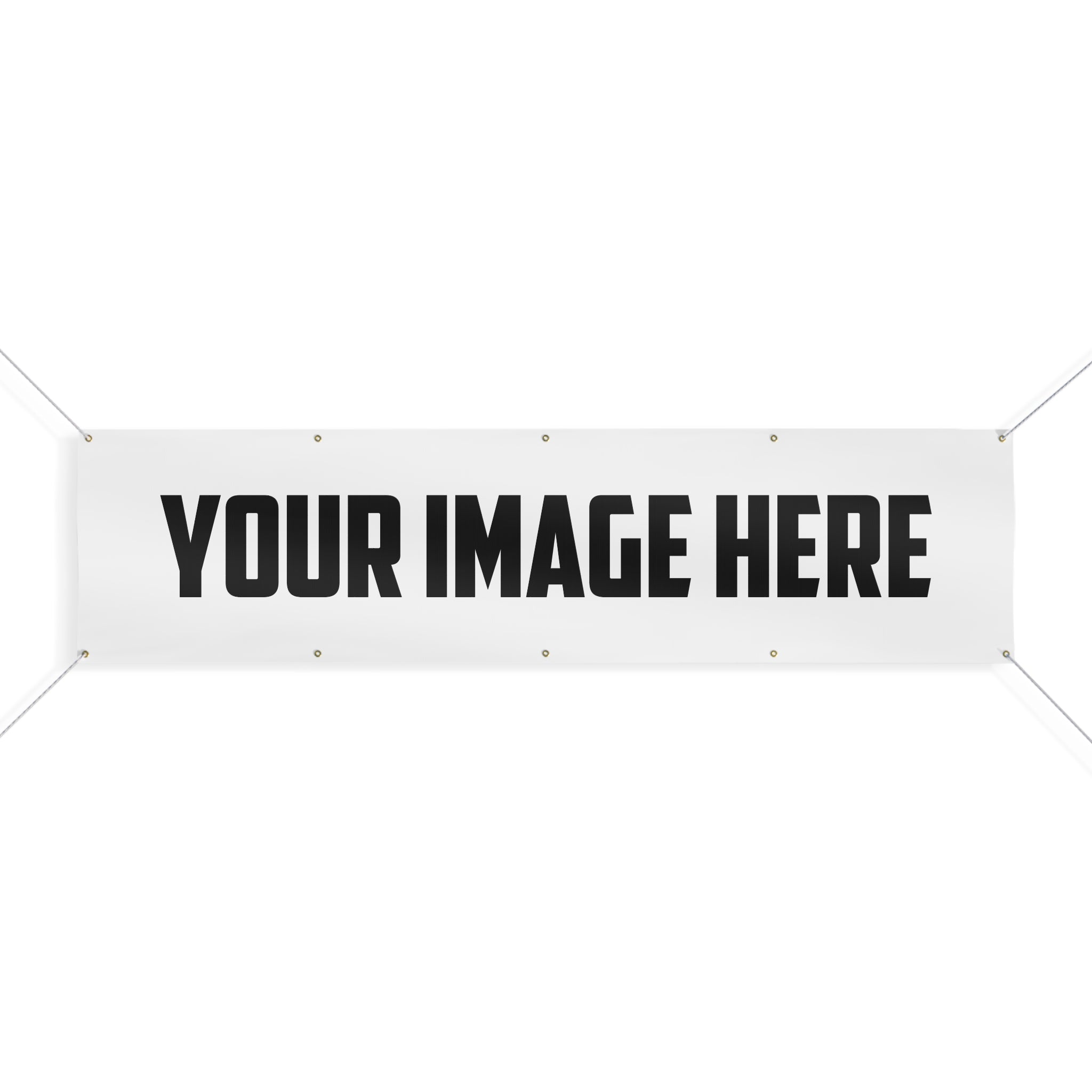 Custom Matte Banner - Personalized Outdoor/Indoor Sign (Your Image Here)