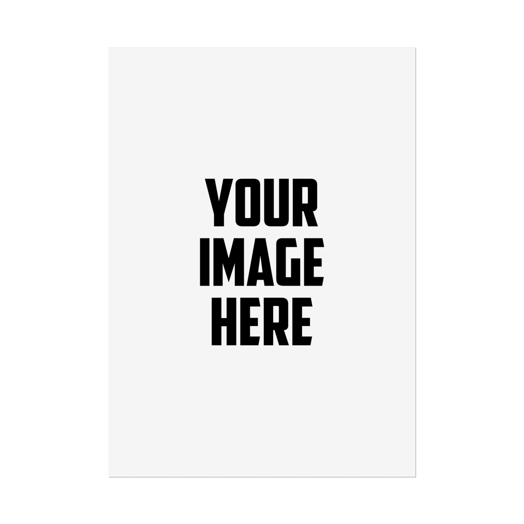 Rolled Poster Print – Custom Your Image Here Wall Art (High‑Quality Rolled Poster)