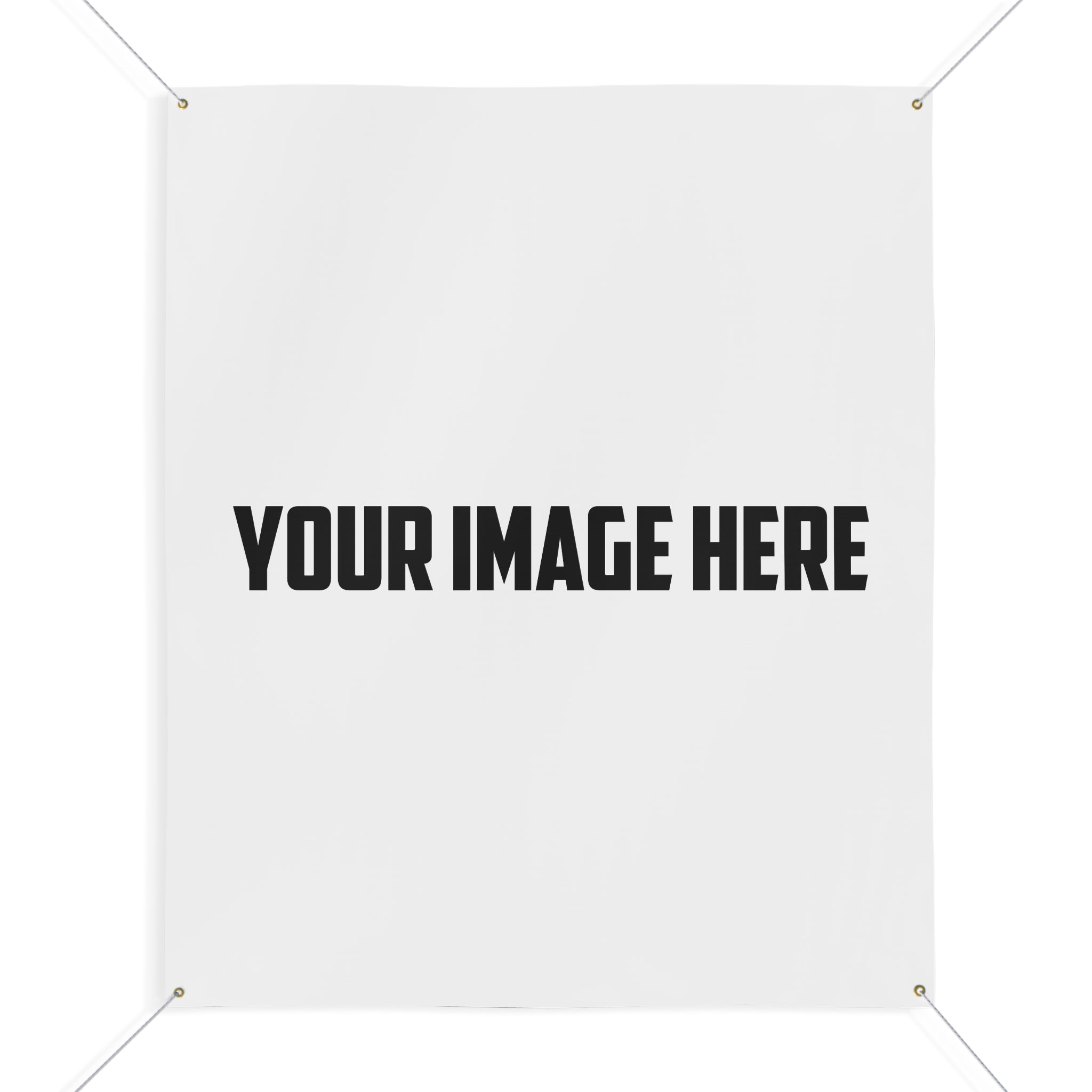Custom Matte Banner - Personalized Outdoor/Indoor Sign (Your Image Here)