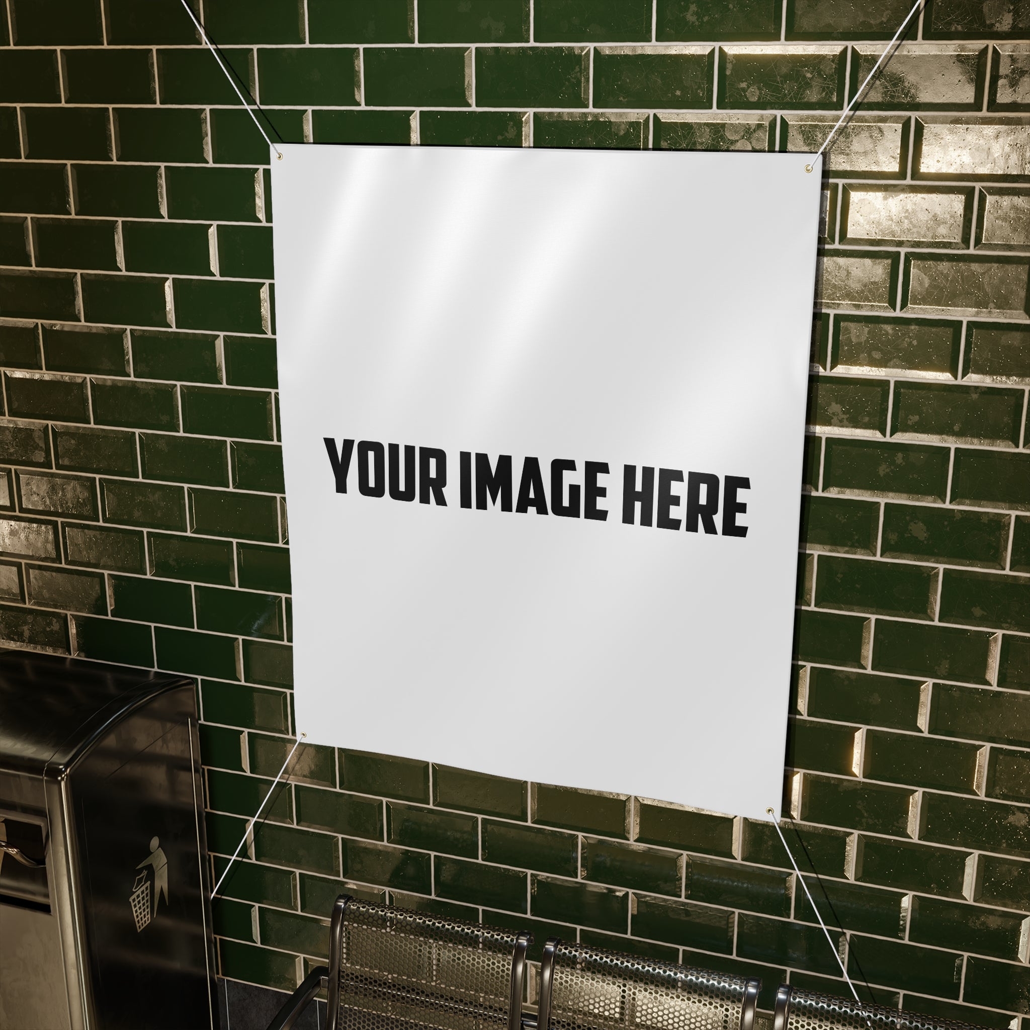 Custom Matte Banner - Personalized Outdoor/Indoor Sign (Your Image Here)