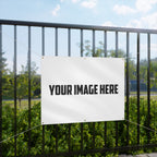 Custom Matte Banner - Personalized Outdoor/Indoor Sign (Your Image Here)