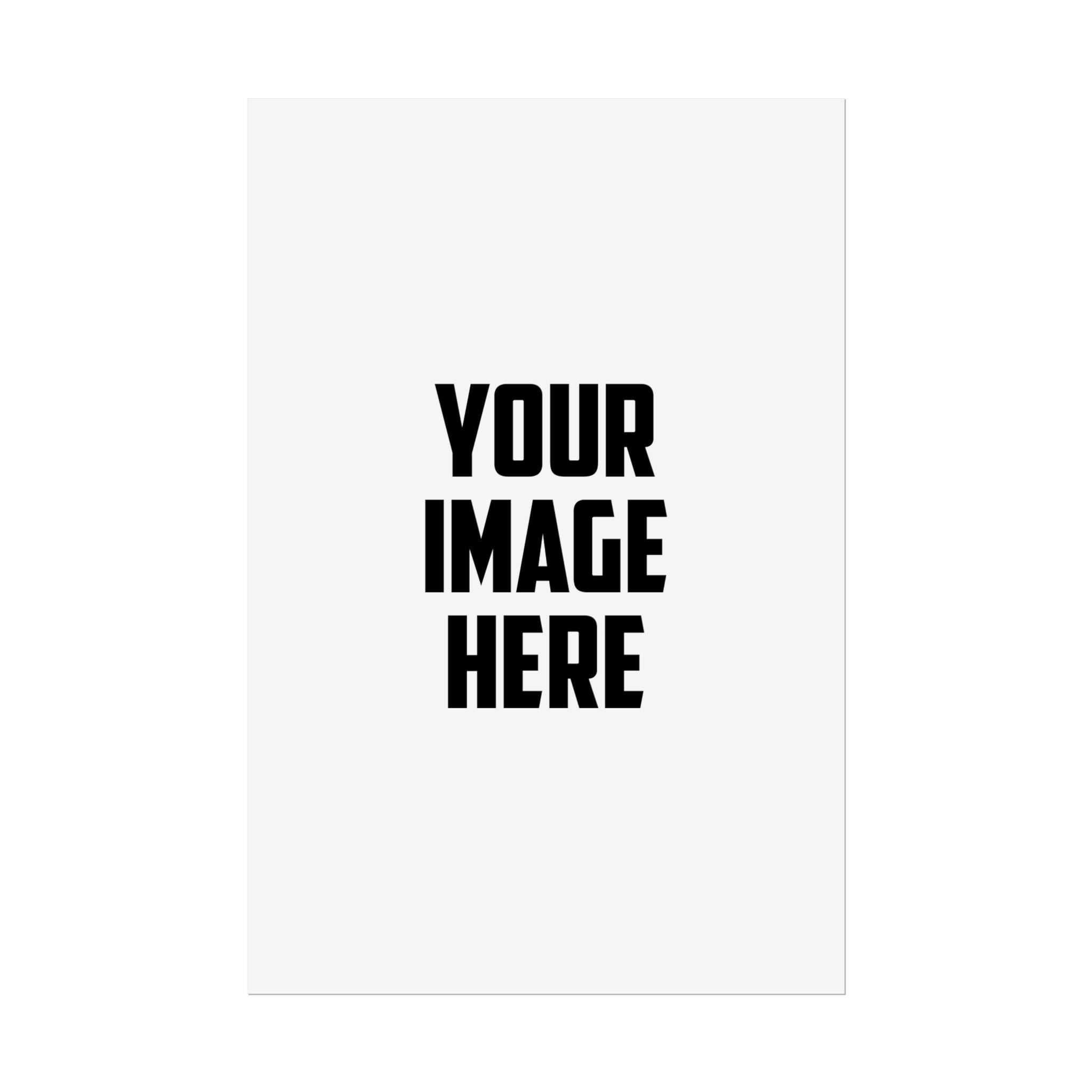 Rolled Poster Print – Custom Your Image Here Wall Art (High‑Quality Rolled Poster)