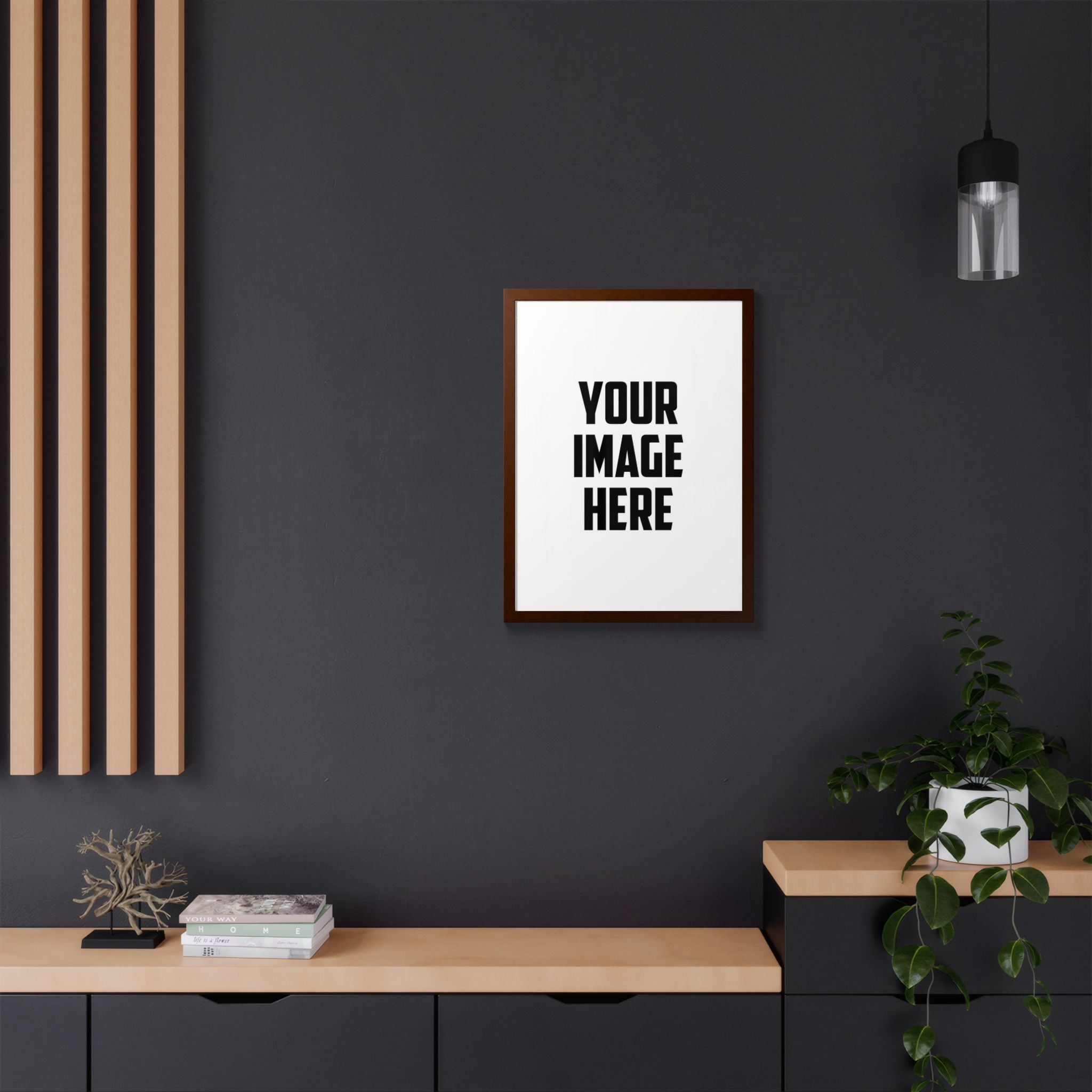 Framed Poster, Multi-Color