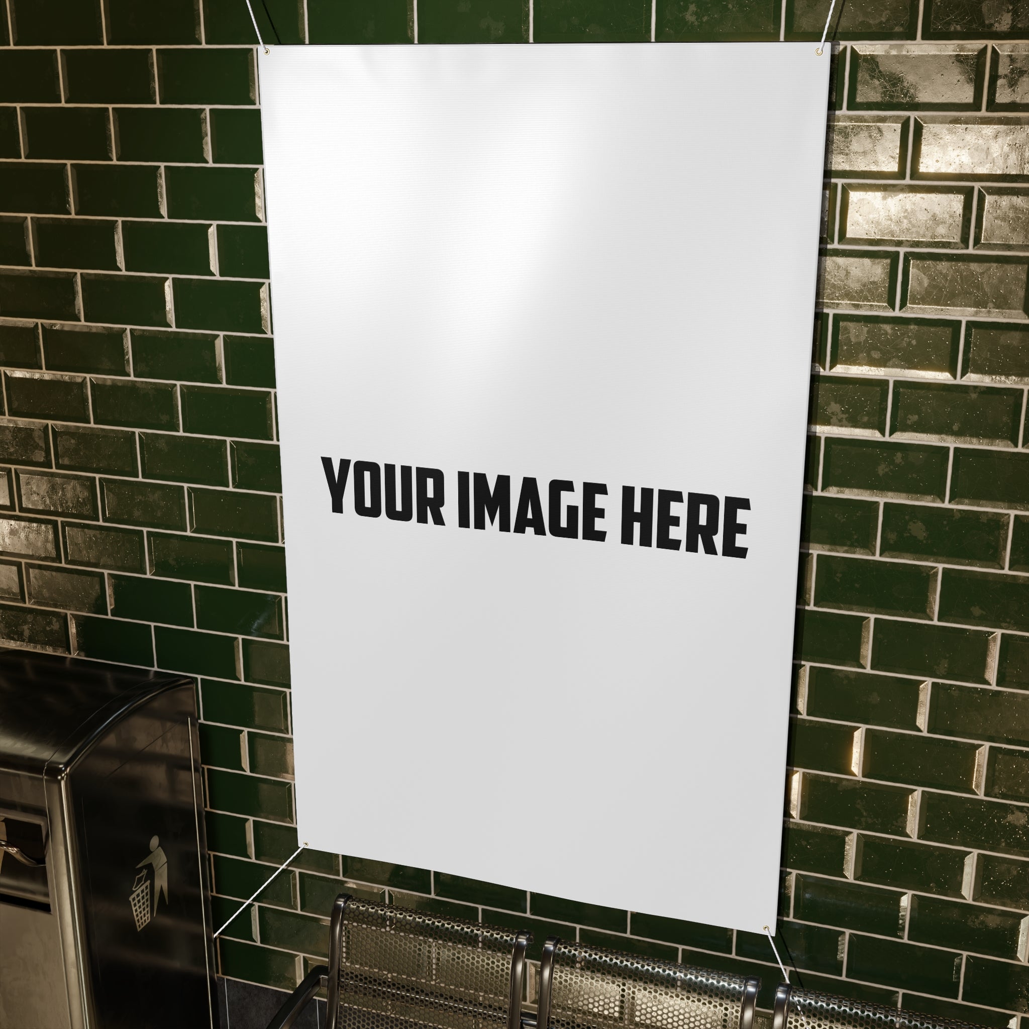 Custom Matte Banner - Personalized Outdoor/Indoor Sign (Your Image Here)