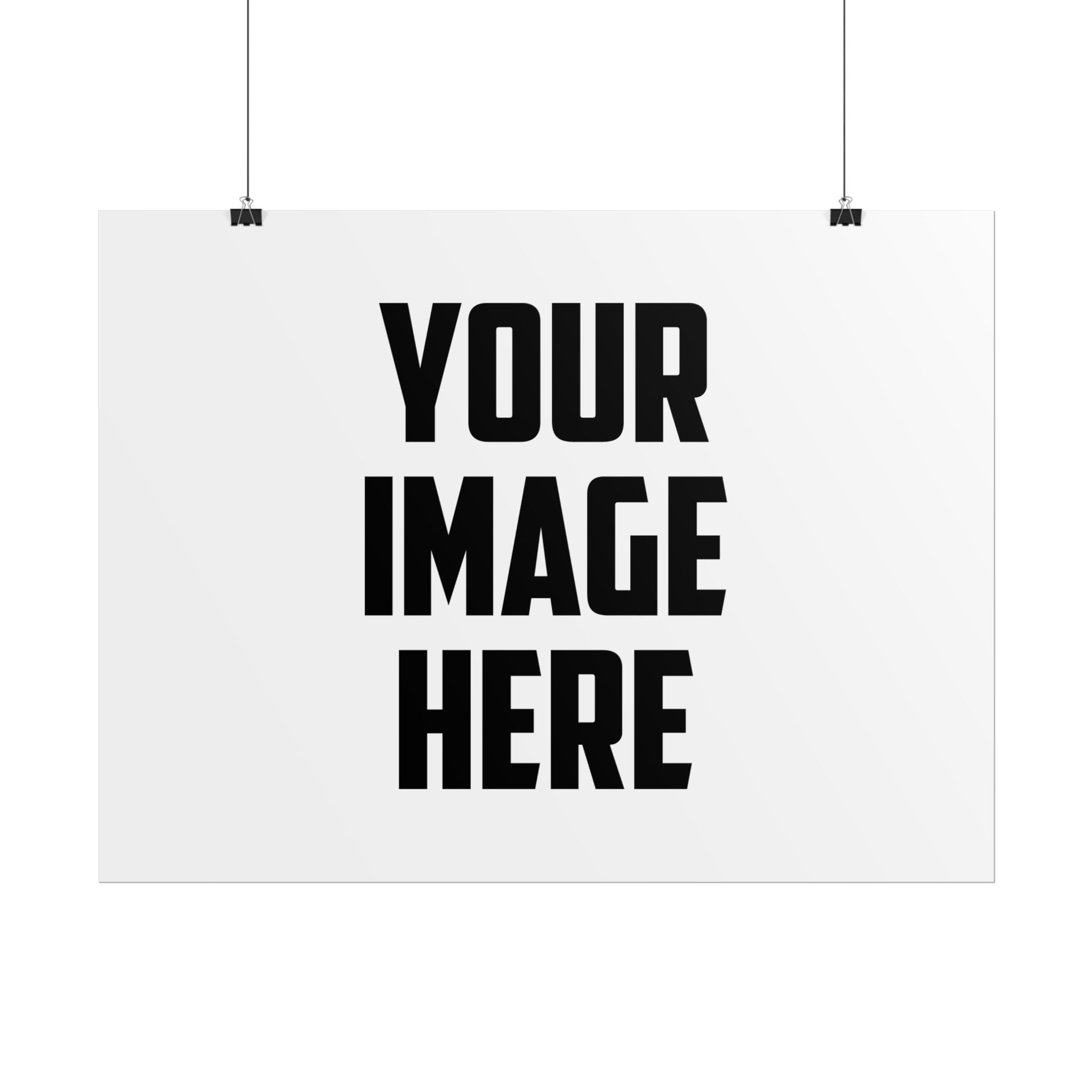 Rolled Poster Print – Custom Your Image Here Wall Art (High‑Quality Rolled Poster)