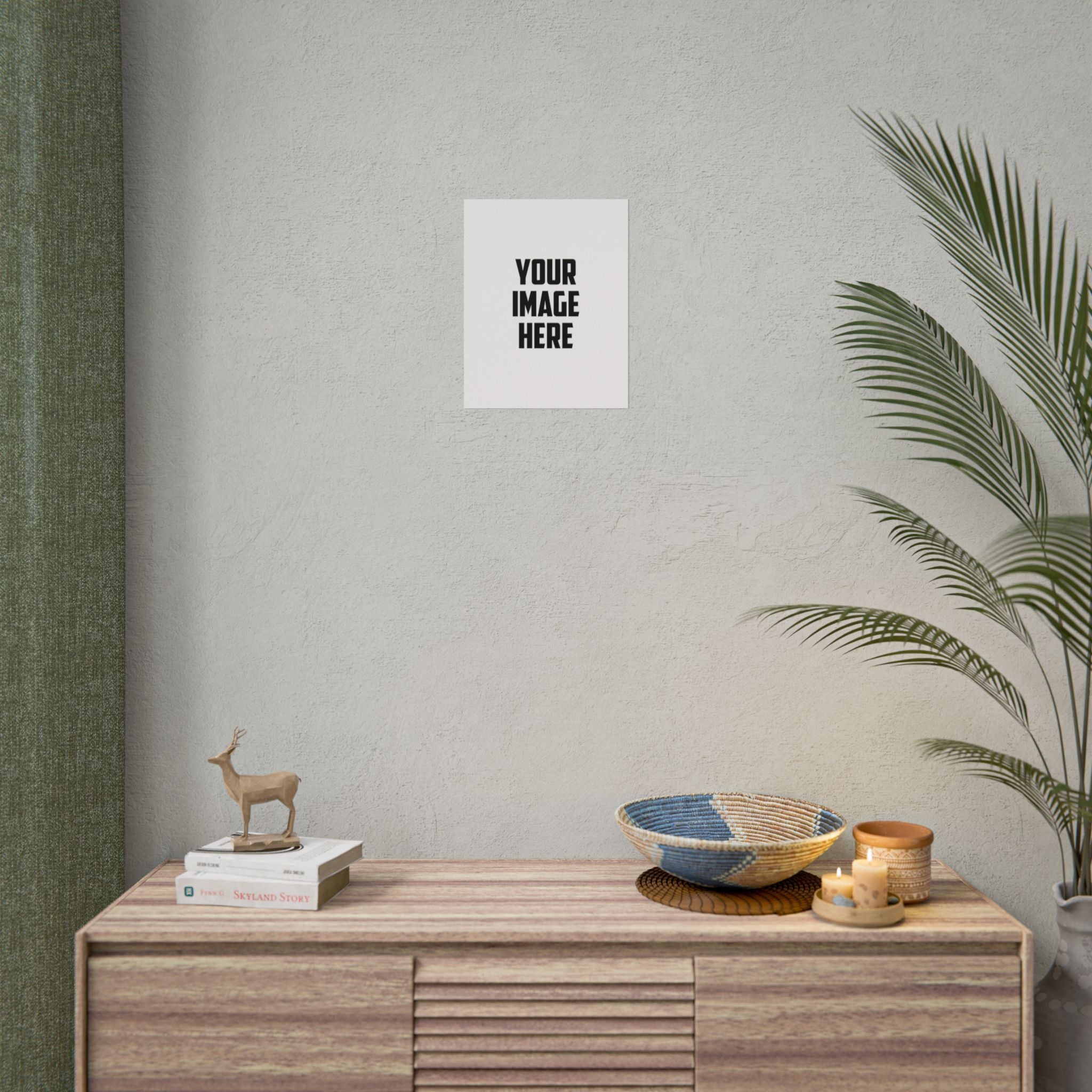 Rolled Poster Print – Custom Your Image Here Wall Art (High‑Quality Rolled Poster)