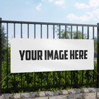 Custom Matte Banner - Personalized Outdoor/Indoor Sign (Your Image Here)