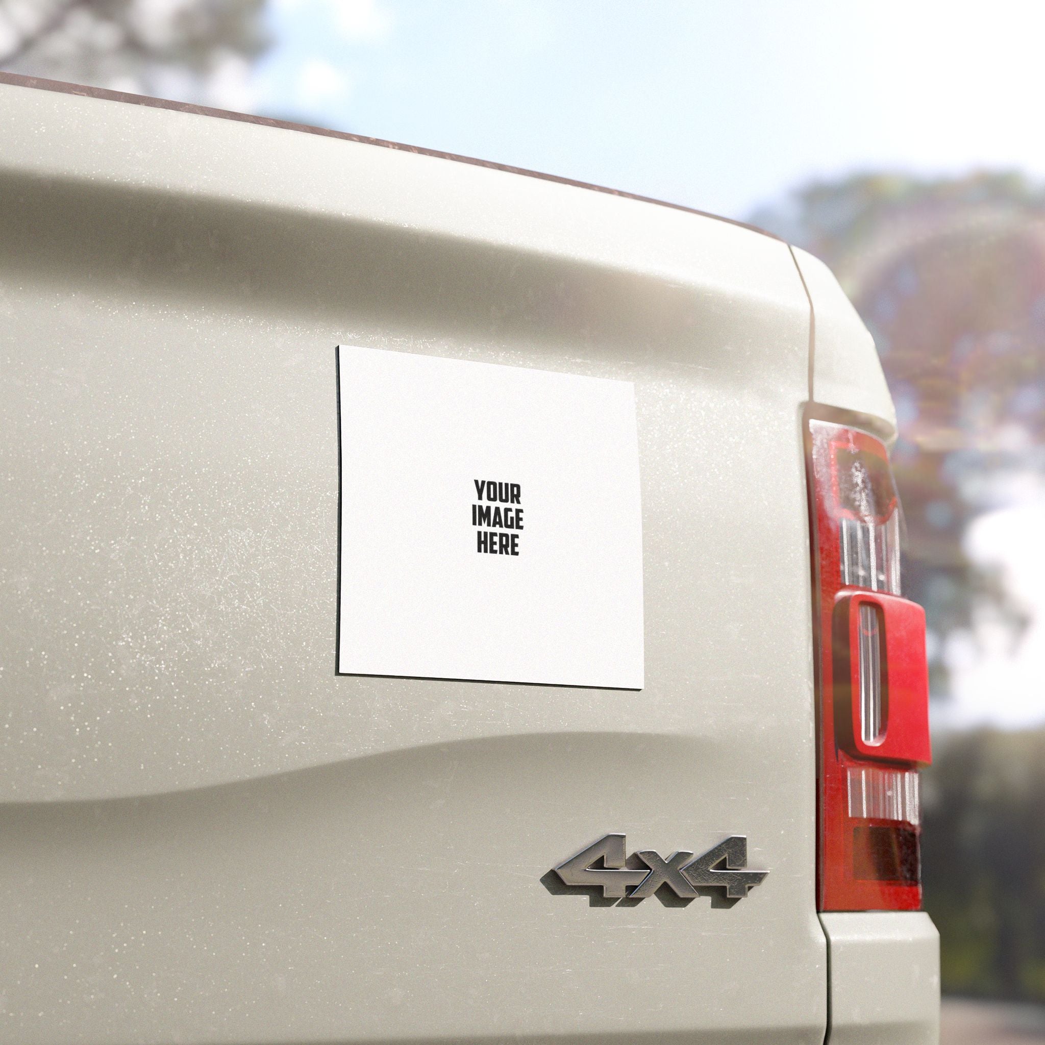 Custom Car Magnet — Personalized Vehicle Decal for Business, Events & Gifts