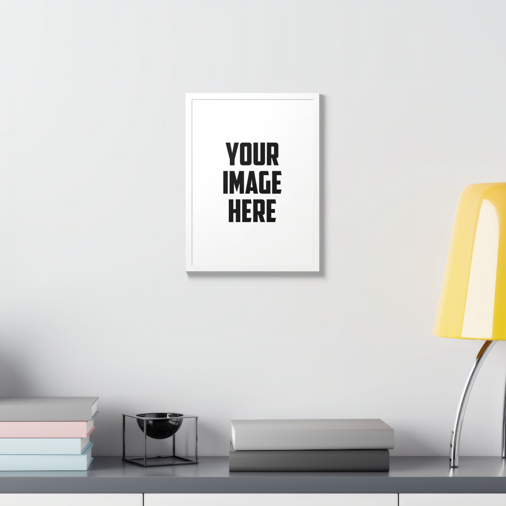 Framed Poster, Multi-Color