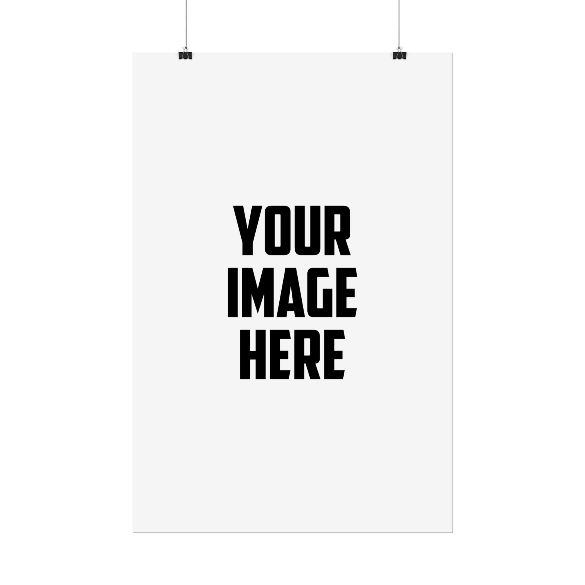 Rolled Poster Print – Custom Your Image Here Wall Art (High‑Quality Rolled Poster)