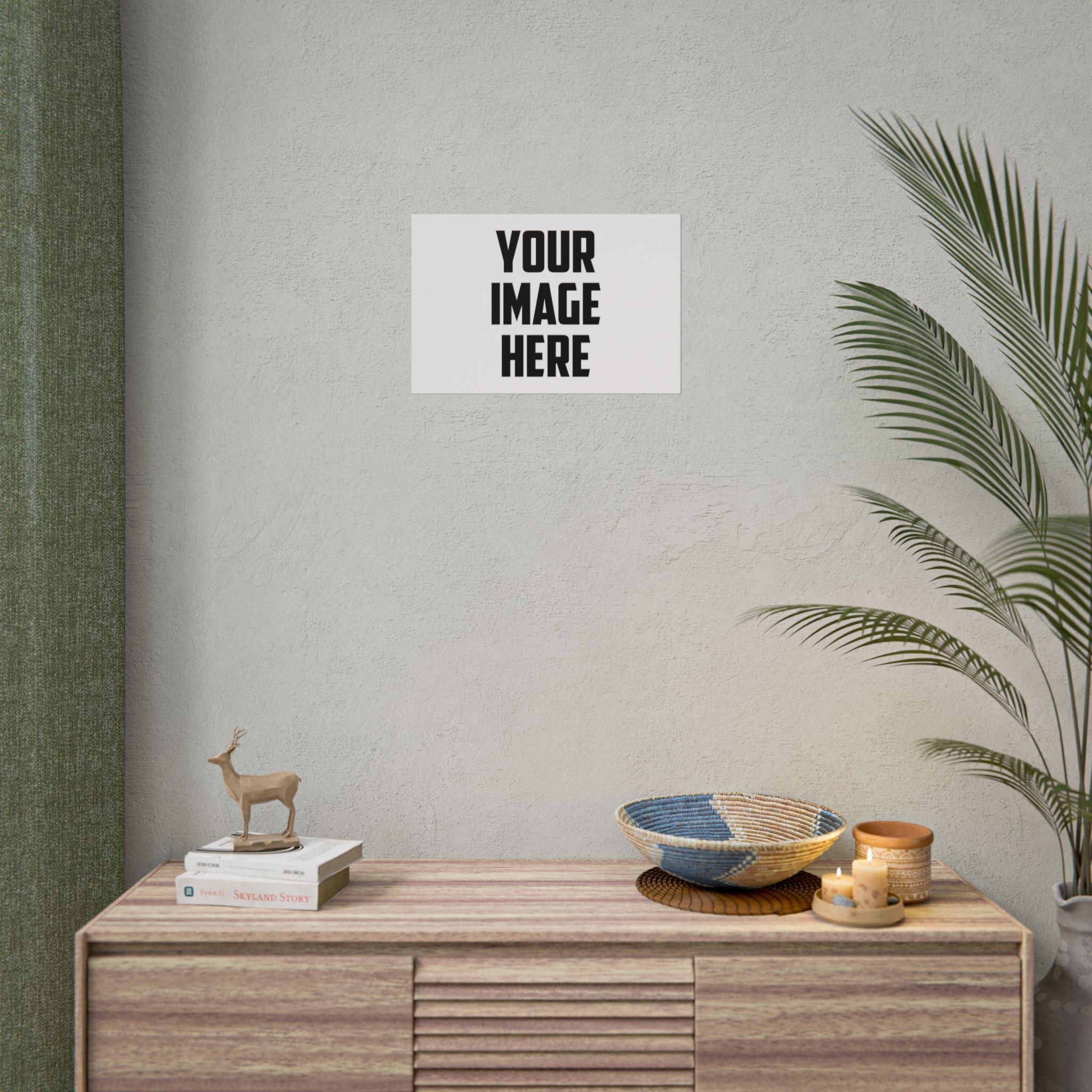 Rolled Poster Print – Custom Your Image Here Wall Art (High‑Quality Rolled Poster)