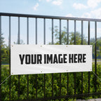 Custom Matte Banner - Personalized Outdoor/Indoor Sign (Your Image Here)