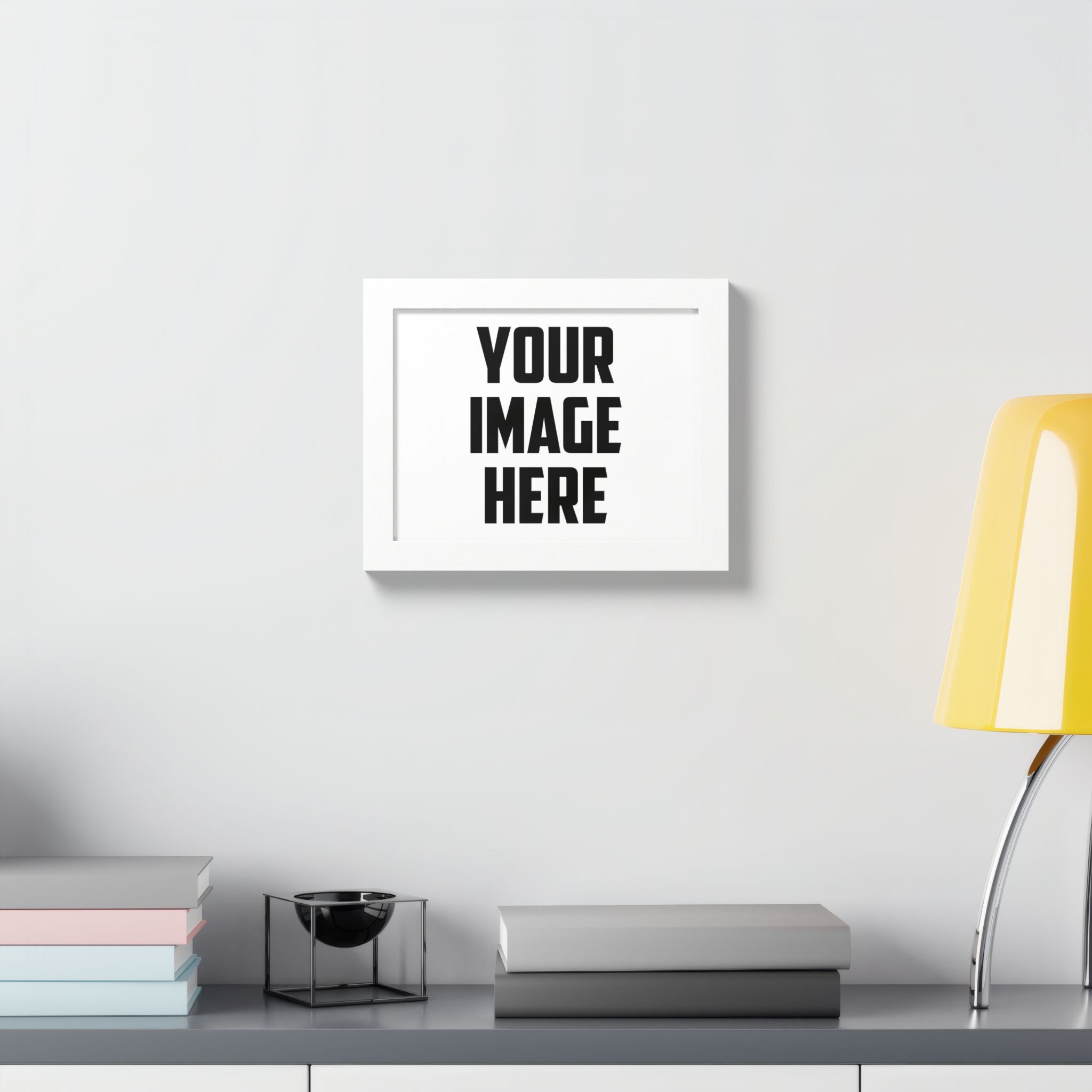 Framed Poster, Multi-Color