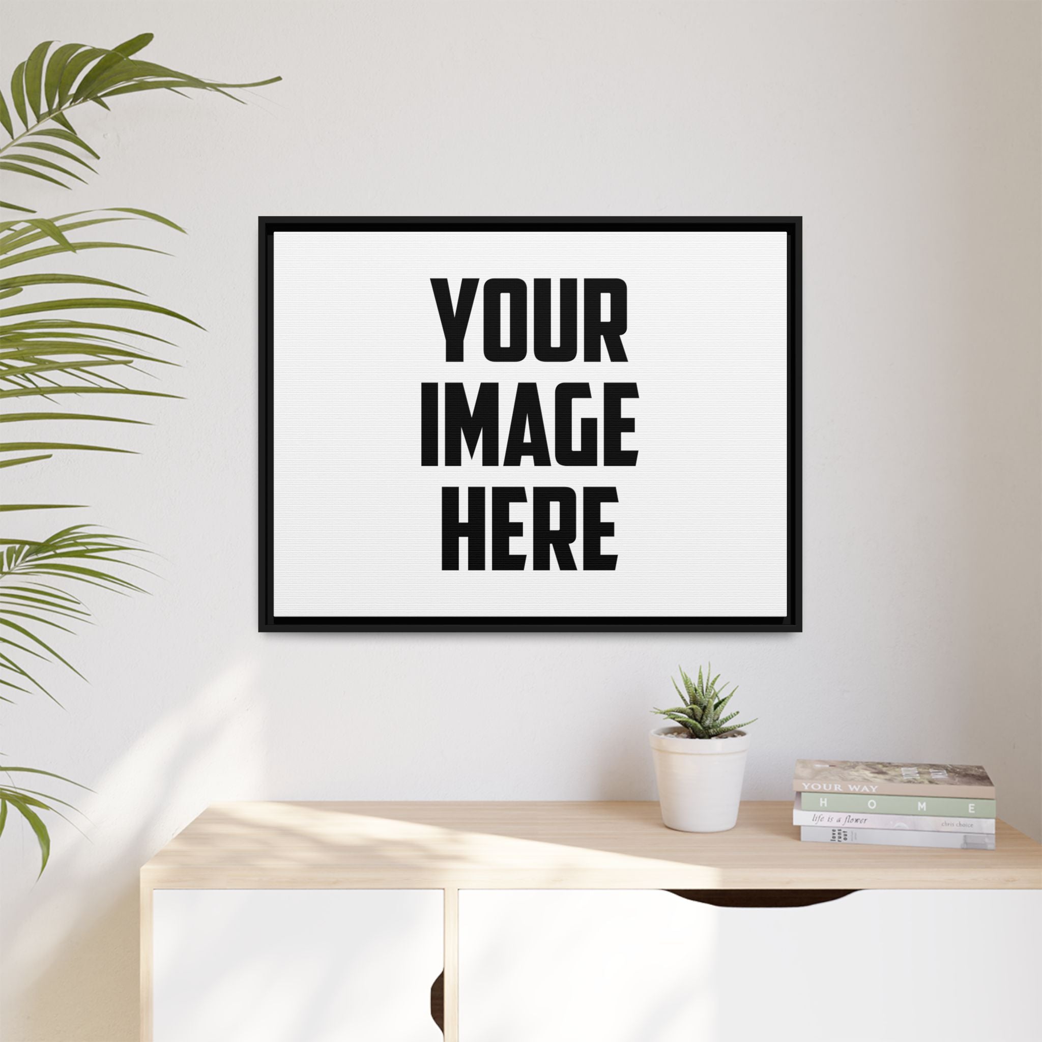 Matte Canvas, Framed (Multi-color)