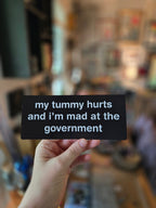 My Tummy Hurts and I'm Mad at the Government