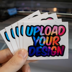 Create Your Own Vinyl Sticker - Upload Your Design