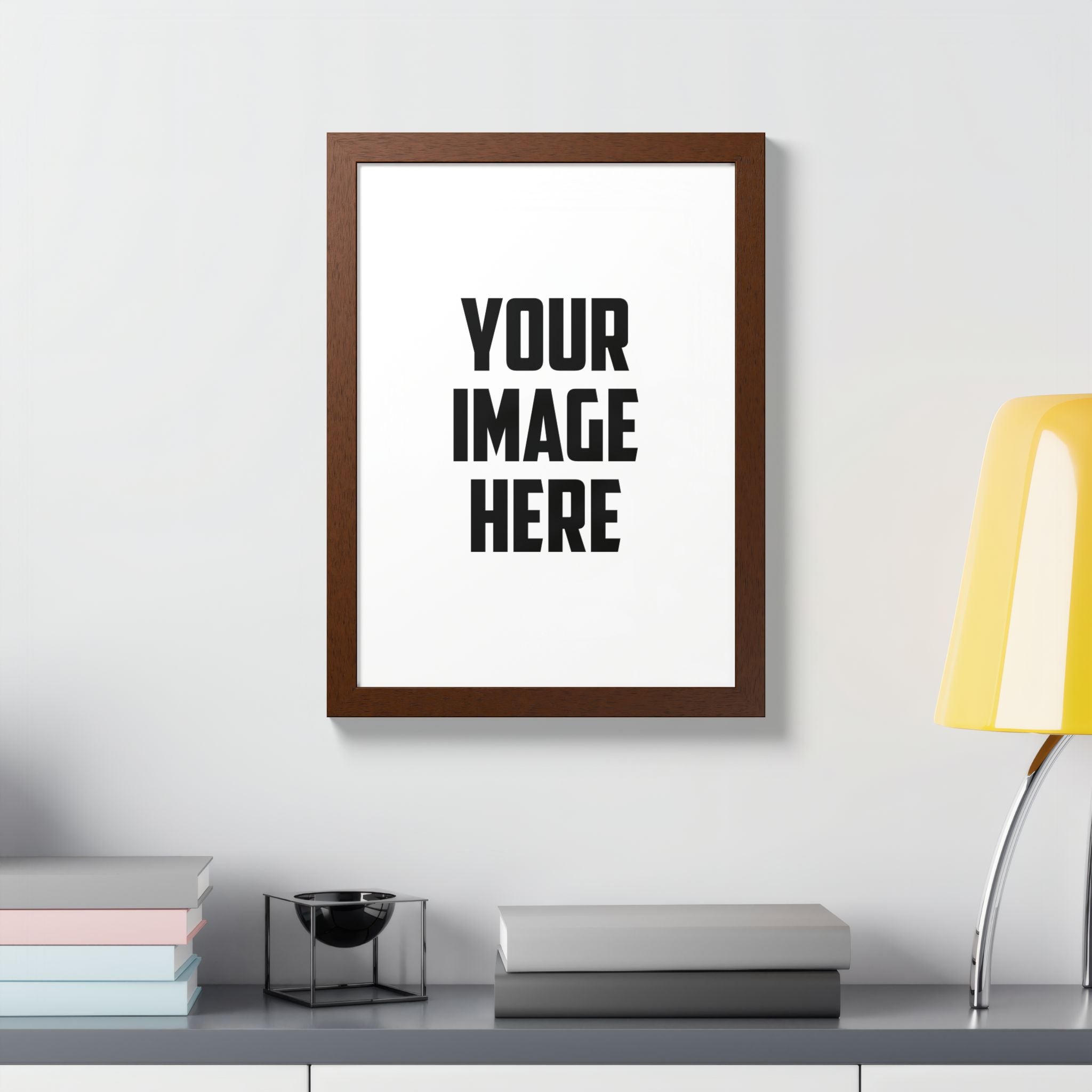 Framed Poster, Multi-Color