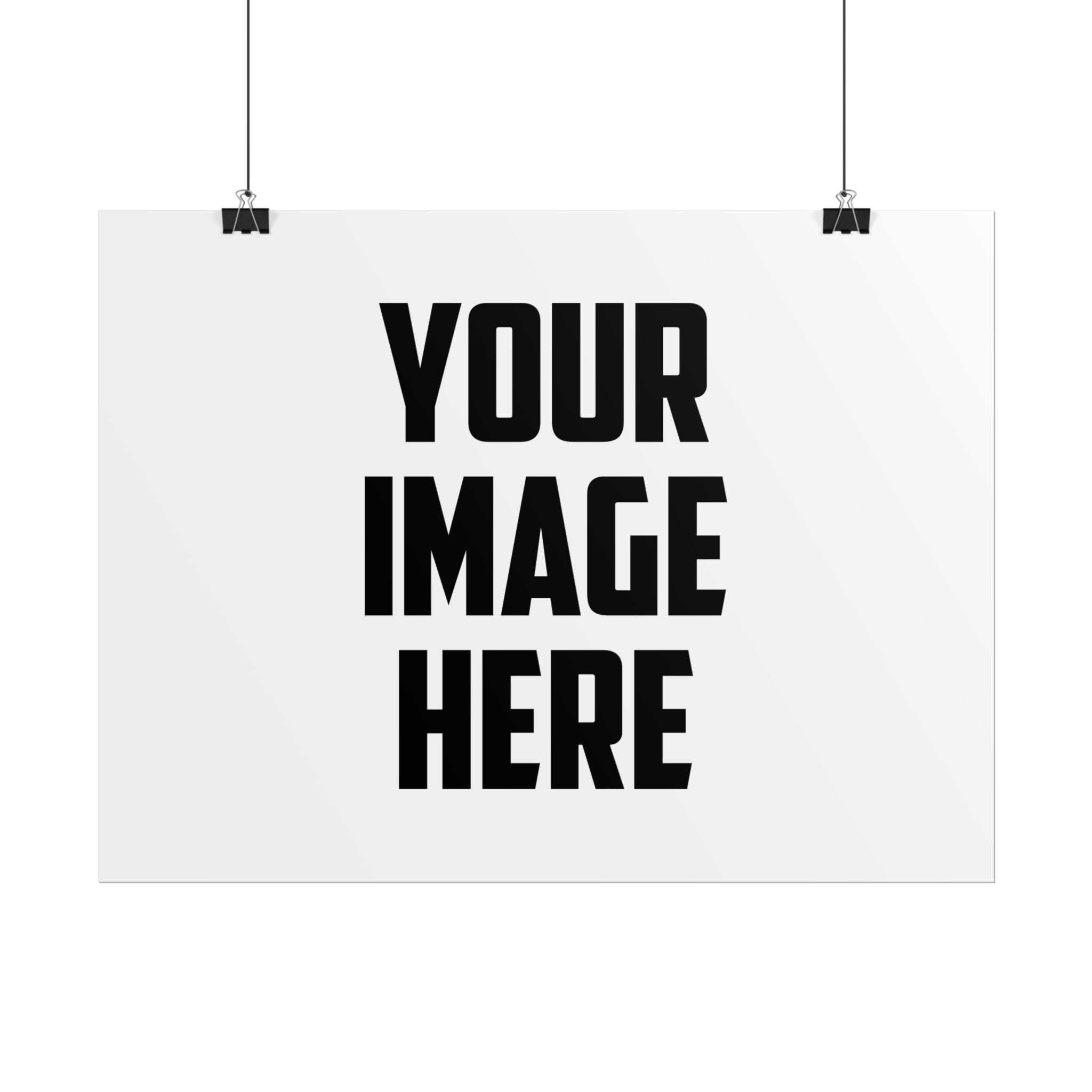 Rolled Poster Print – Custom Your Image Here Wall Art (High‑Quality Rolled Poster)