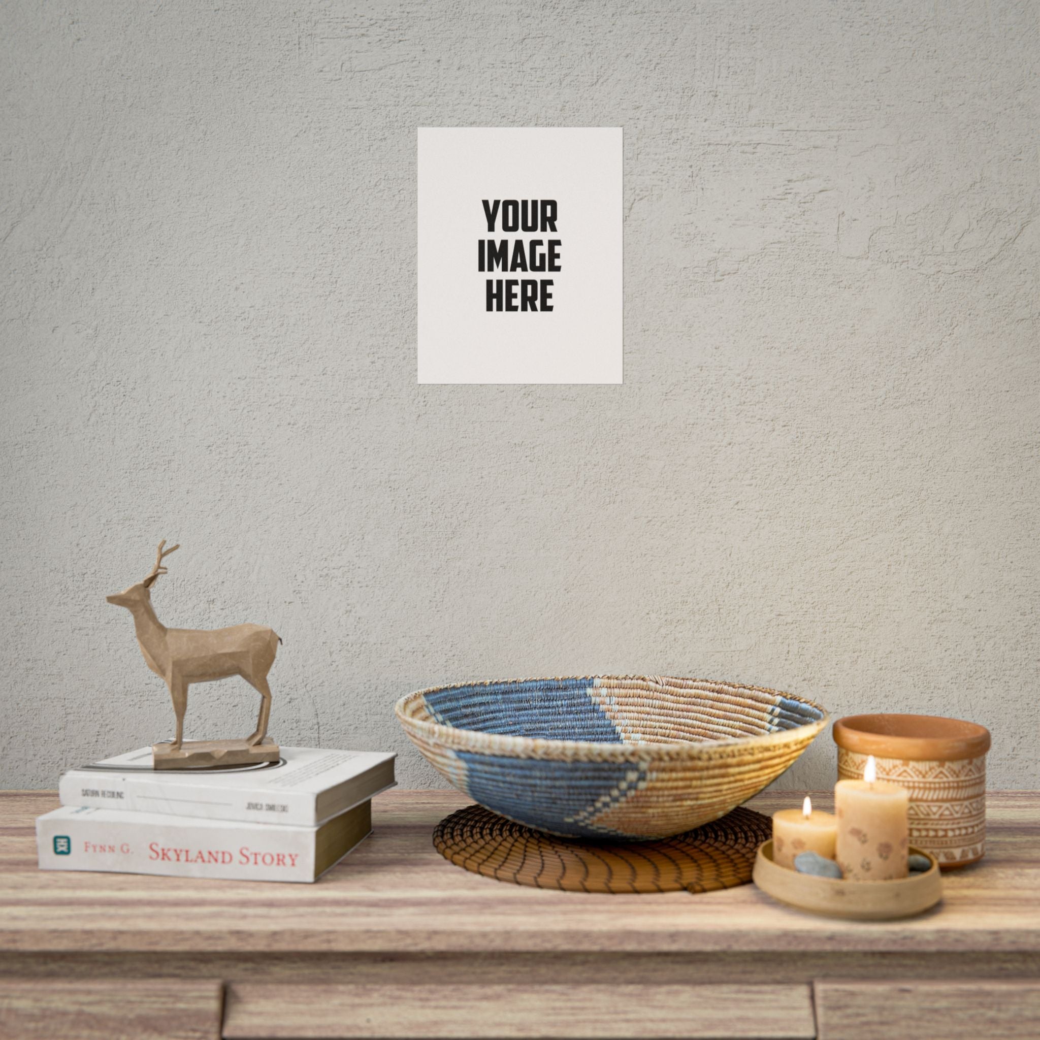 Rolled Poster Print – Custom Your Image Here Wall Art (High‑Quality Rolled Poster)