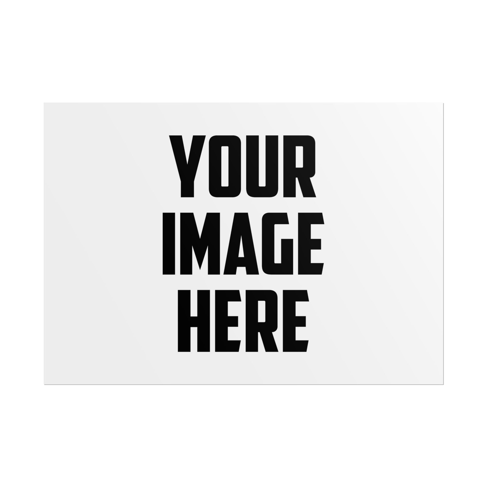 Rolled Poster Print – Custom Your Image Here Wall Art (High‑Quality Rolled Poster)
