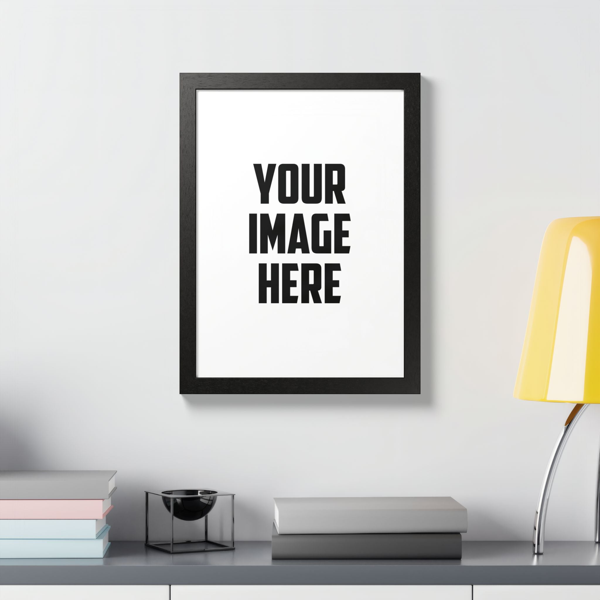 Framed Poster, Multi-Color