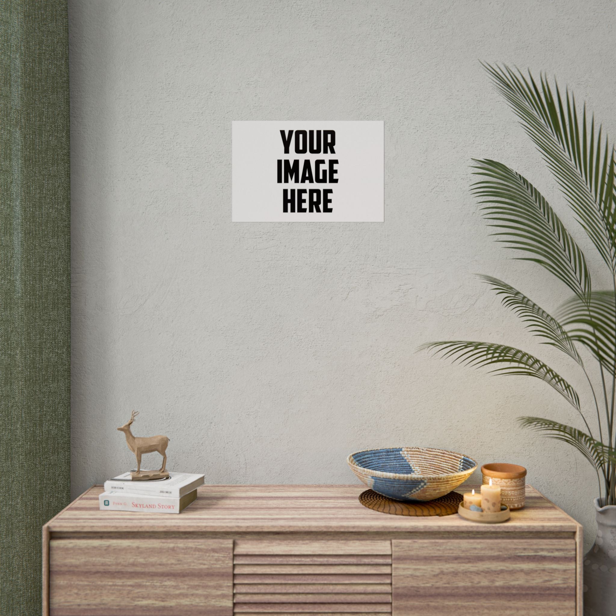 Rolled Poster Print – Custom Your Image Here Wall Art (High‑Quality Rolled Poster)