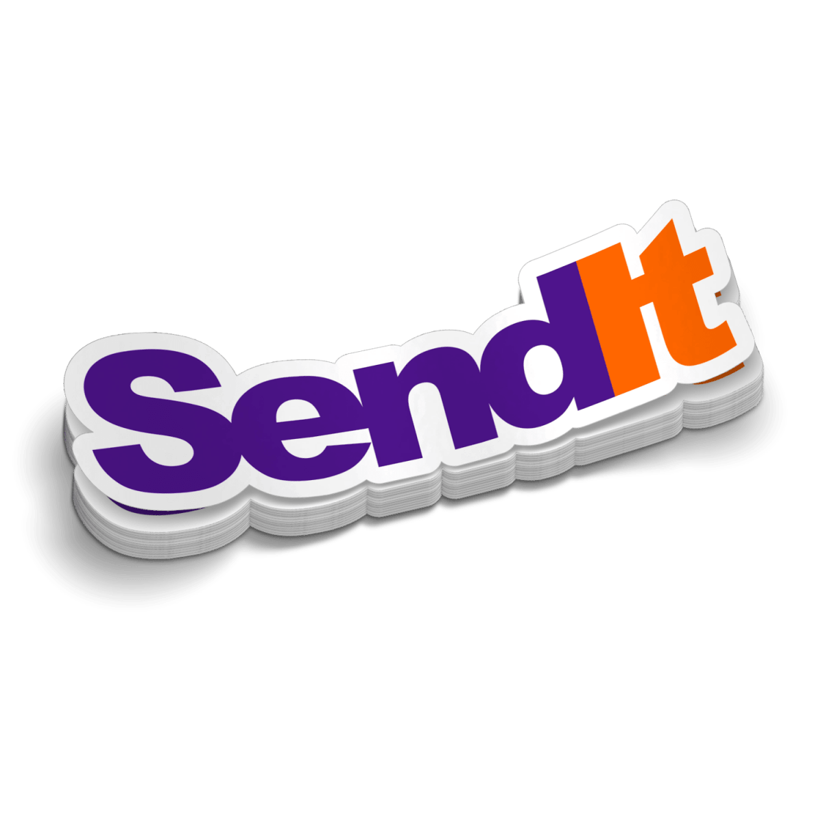 Send It - Hard Hat Decal - Rising Sun Decals - Send It - Hard Hat Decal