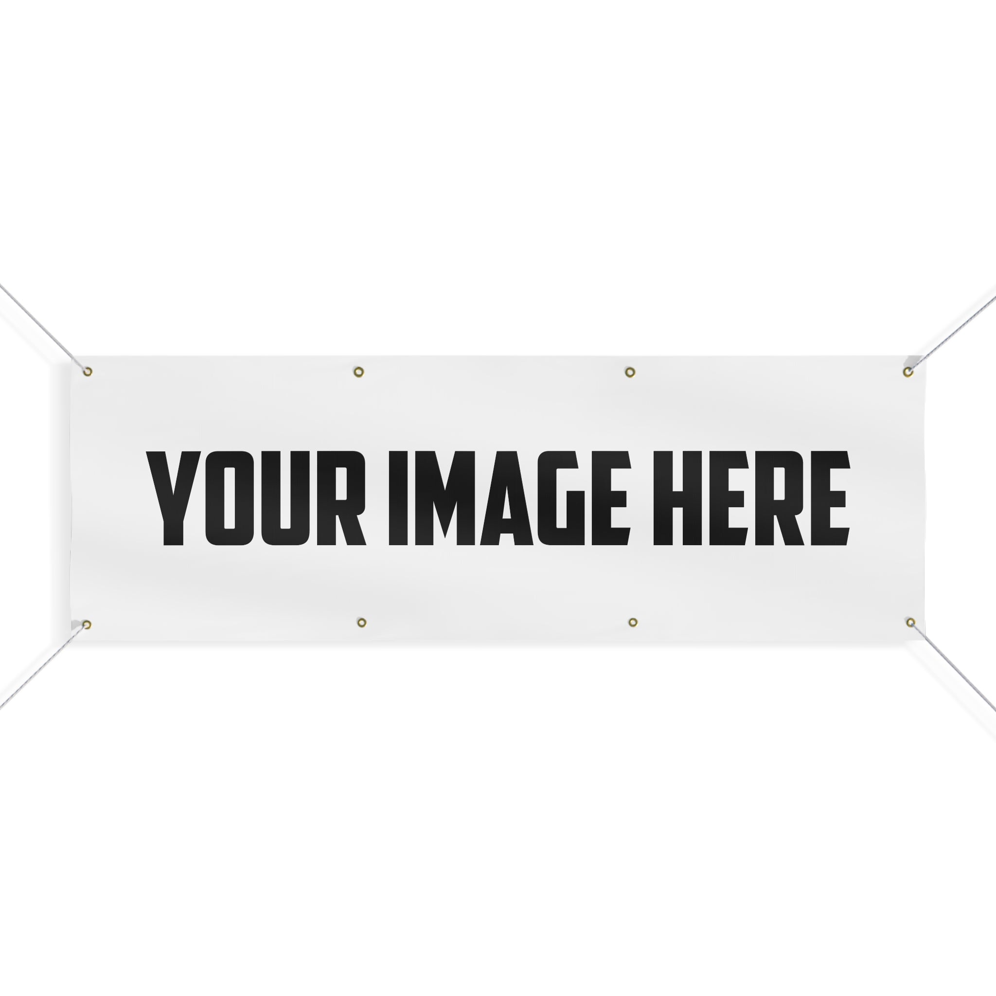 Custom Matte Banner - Personalized Outdoor/Indoor Sign (Your Image Here)