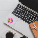 Your Local Childless Cat Lady Sticker | Vinyl Sticker | Cat Lady | Novelty | Cute | Kamala Sticker | Gay Sticker