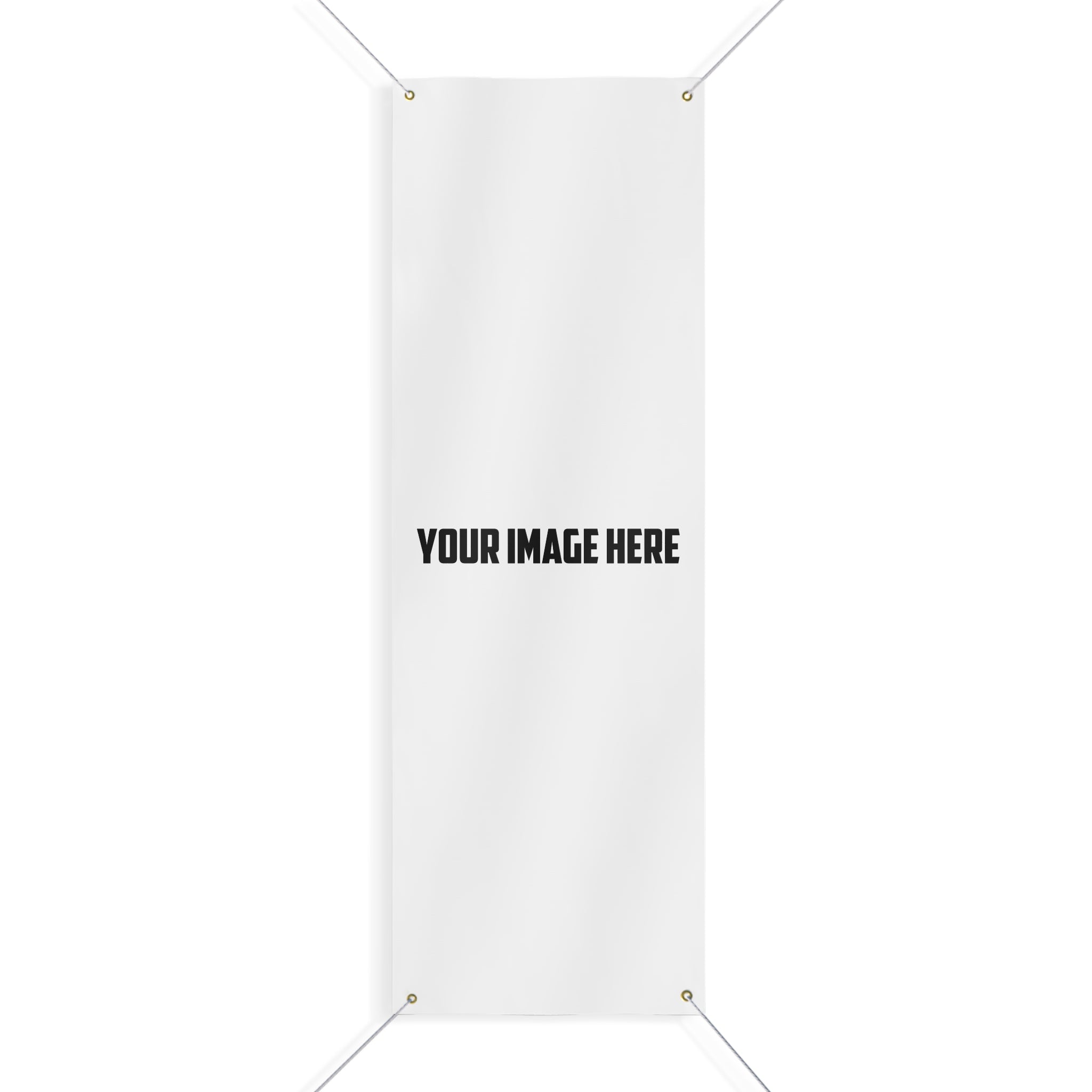 Custom Matte Banner - Personalized Outdoor/Indoor Sign (Your Image Here)