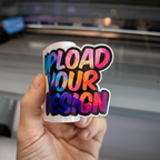 Create Your Own Vinyl Sticker - Upload Your Design