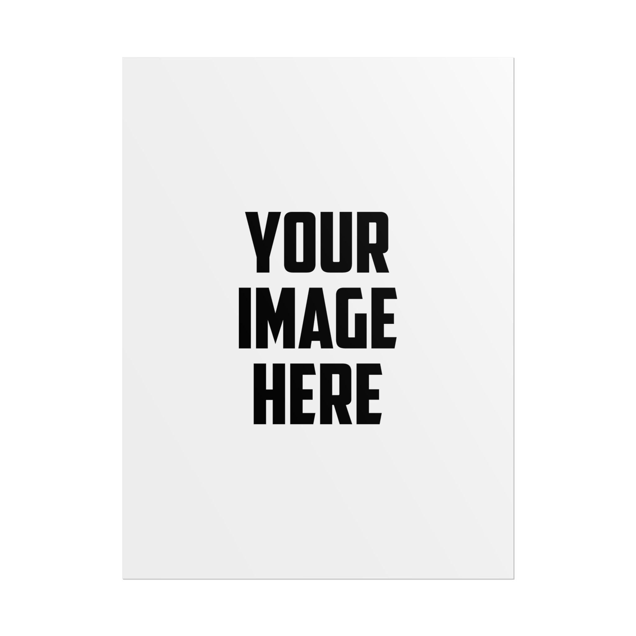 Rolled Poster Print – Custom Your Image Here Wall Art (High‑Quality Rolled Poster)