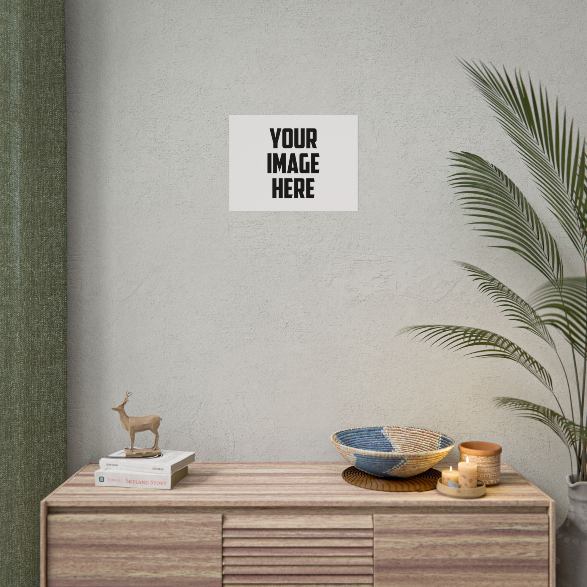 Rolled Poster Print – Custom Your Image Here Wall Art (High‑Quality Rolled Poster)