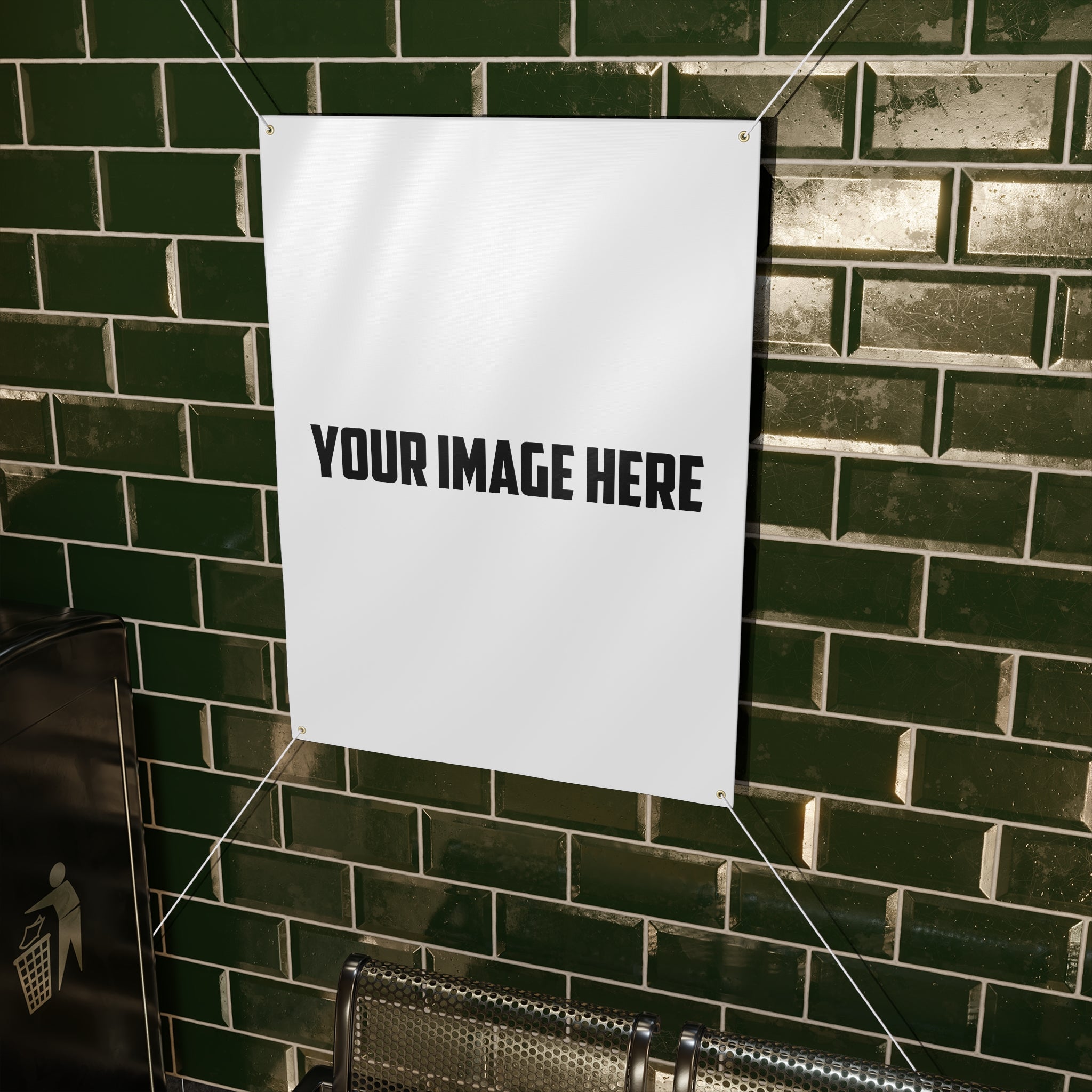 Custom Matte Banner - Personalized Outdoor/Indoor Sign (Your Image Here)