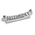 Allegedly - Hard Hat Decal - Rising Sun Decals - Allegedly - Hard Hat Decal