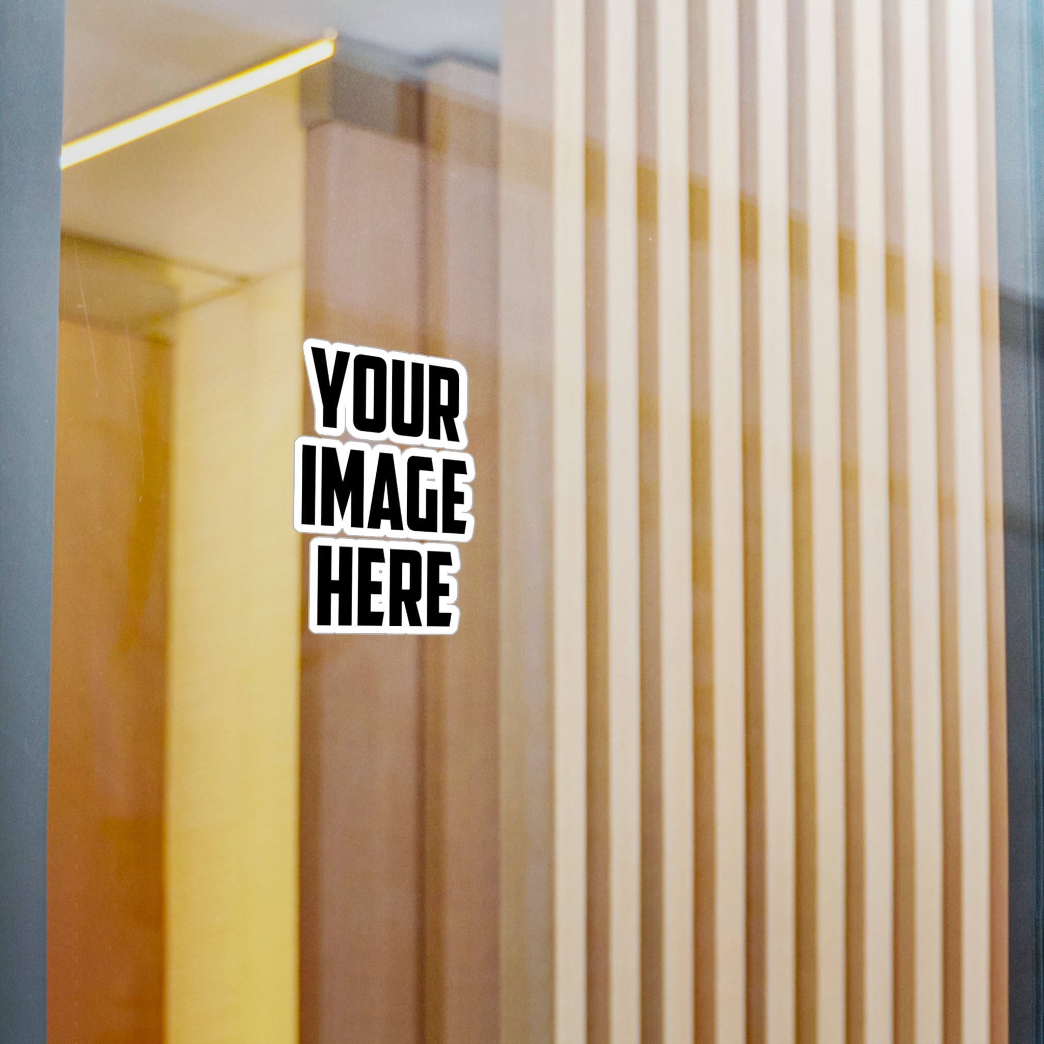 Create Your Own Vinyl Sticker — 'Your Image Here' Removable Decal